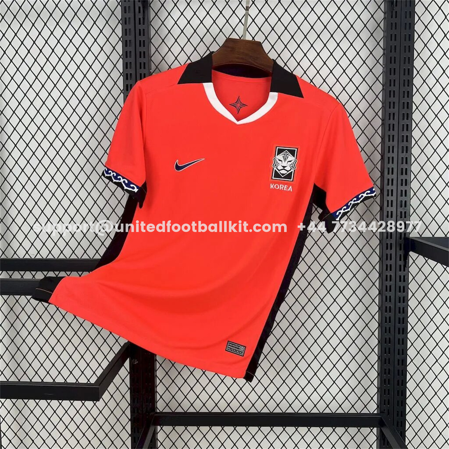 Unitedfootballkit.com | South Korea 25-26 Home Jersey - Fans Version -Customize Name, Number and Patch | Worldwide Shipping