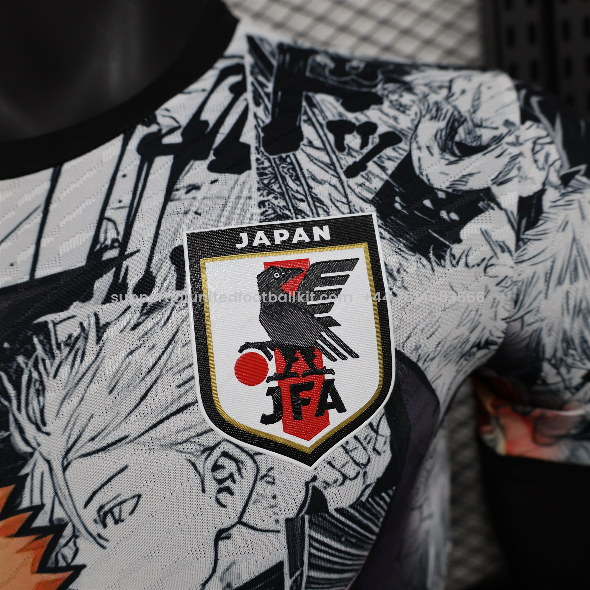 Unitedfootballkit.com | Japan 2024 Jujutsu Kaisen Itadori Yuji Special Edition Jersey - Player Version -Customize Name, Number and Patch | Worldwide Shipping