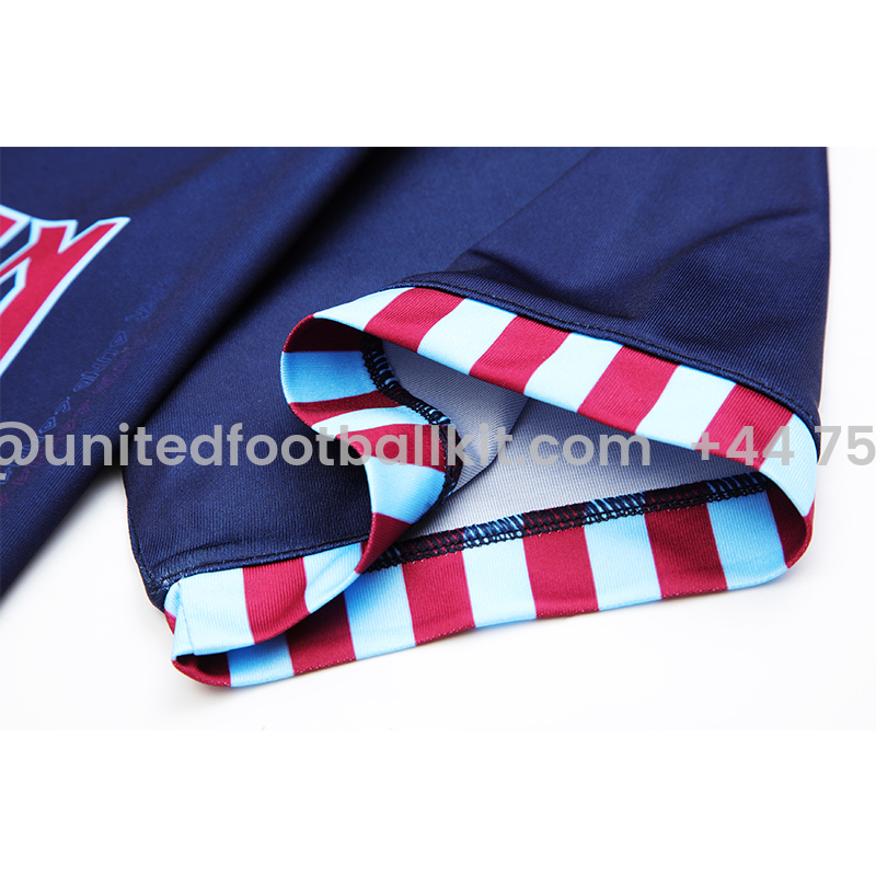 Unitedfootballkit.com | Iron Maiden x West Ham Away Special Edition Jersey - with 11 print -Customize Name, Number and Patch | Worldwide Shipping