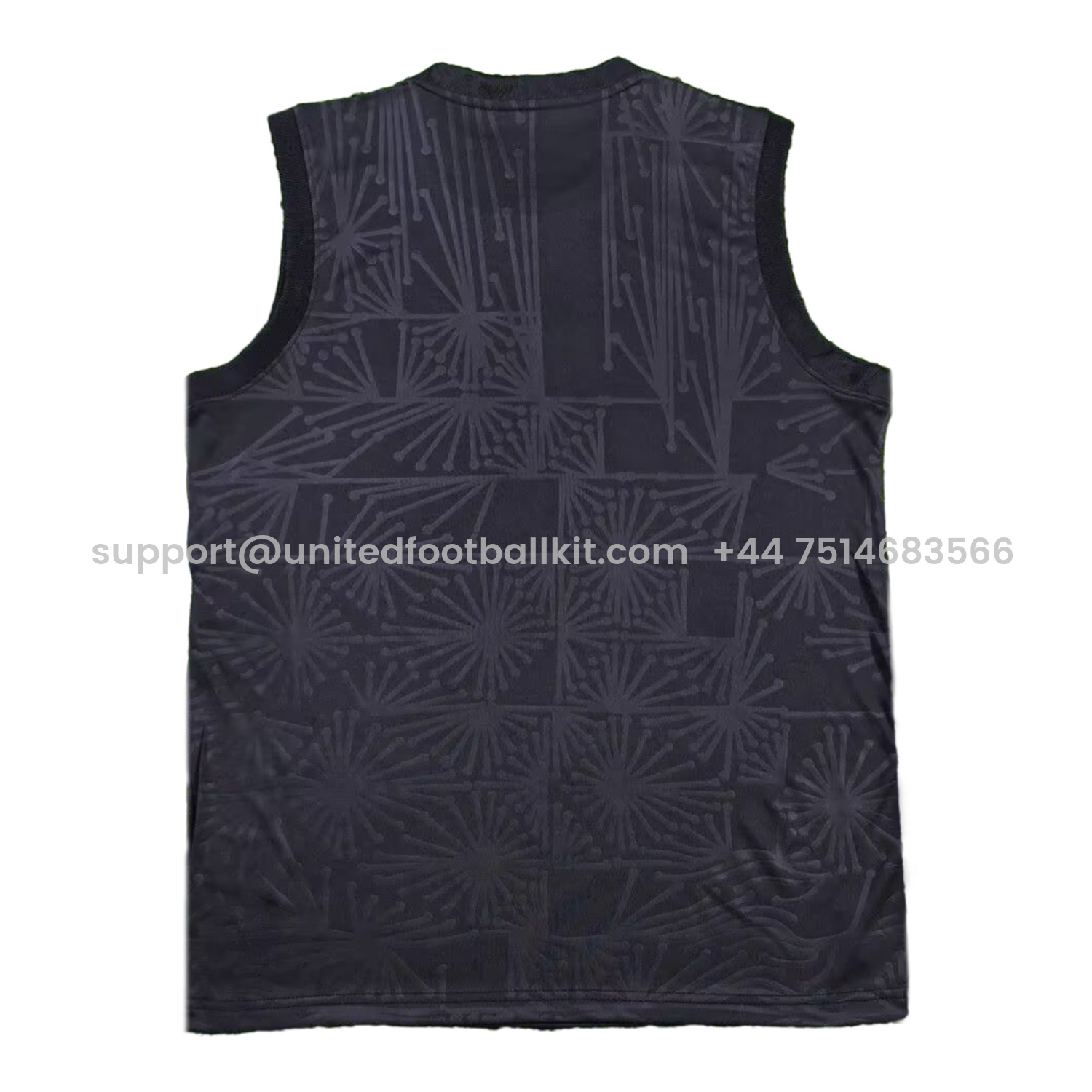 Unitedfootballkit.com | Mexico 2025 Gold Cup Black Special Edition Vest -Customize Name, Number and Patch | Worldwide Shipping