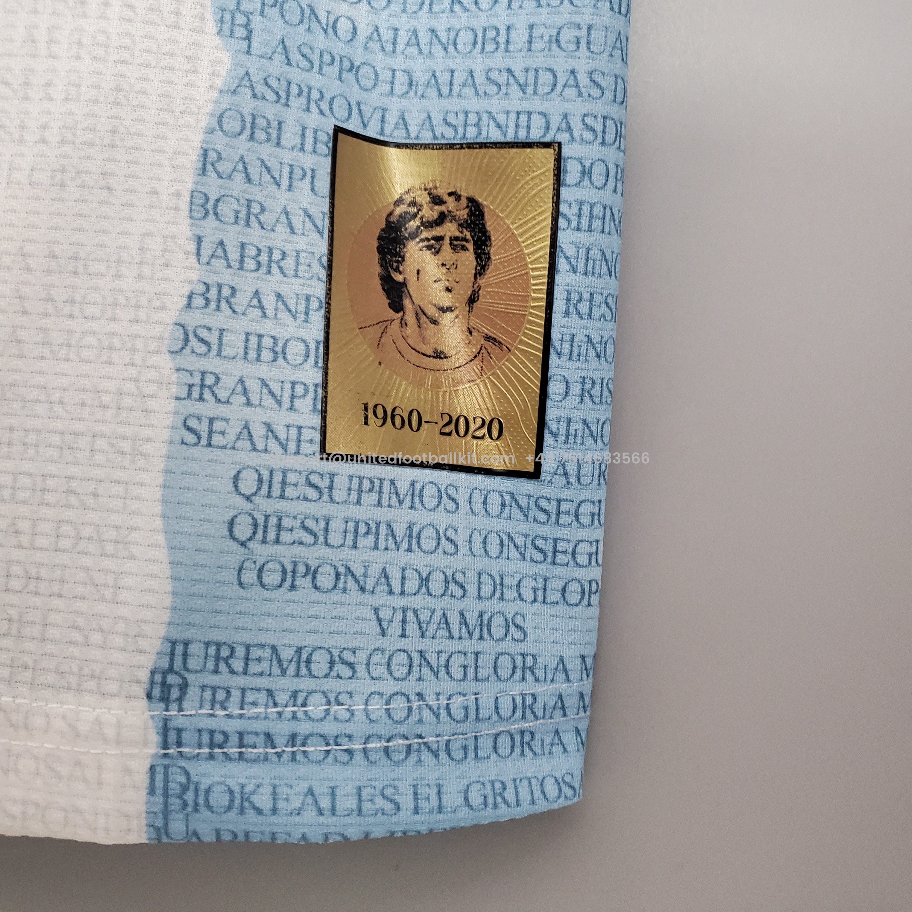 Unitedfootballkit.com | Retro Argentina 2021 Special Edition Jersey - Fans Version -Customize Name, Number and Patch | Worldwide Shipping