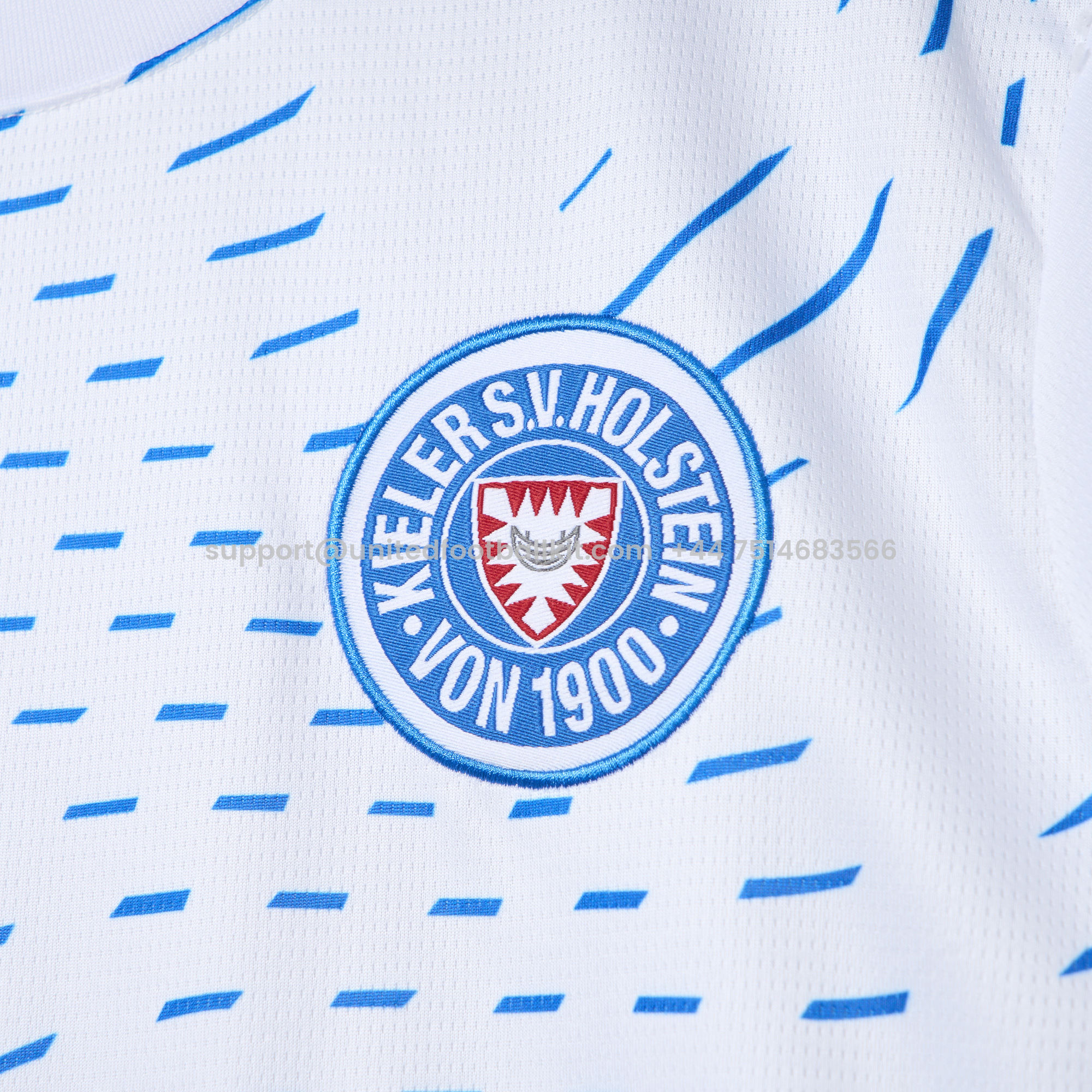 Unitedfootballkit.com | Holstein Kiel 24-25 Away Jersey - Fans Version -Customize Name, Number and Patch | Worldwide Shipping