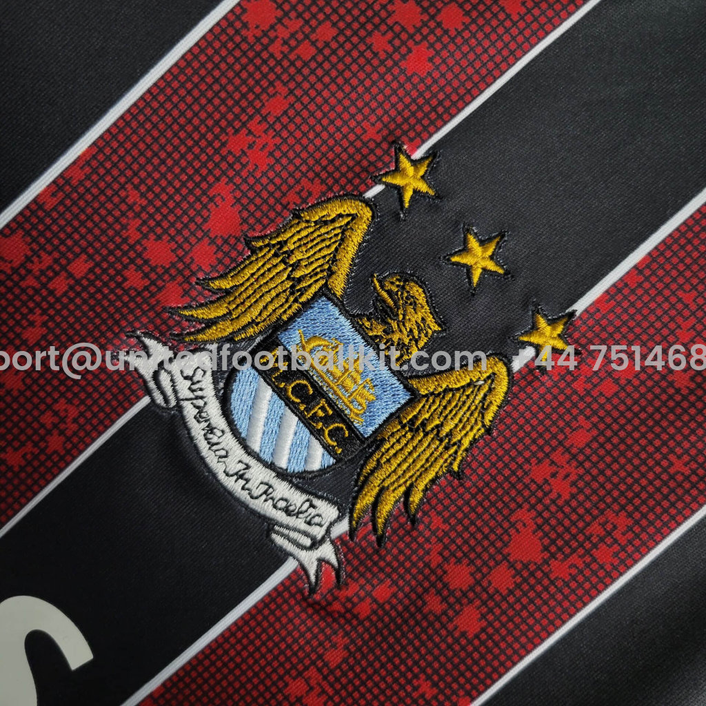 Unitedfootballkit.com | Retro Manchester City 08-09 Away Stadium Jersey -Customize Name, Number and Patch | Worldwide Shipping