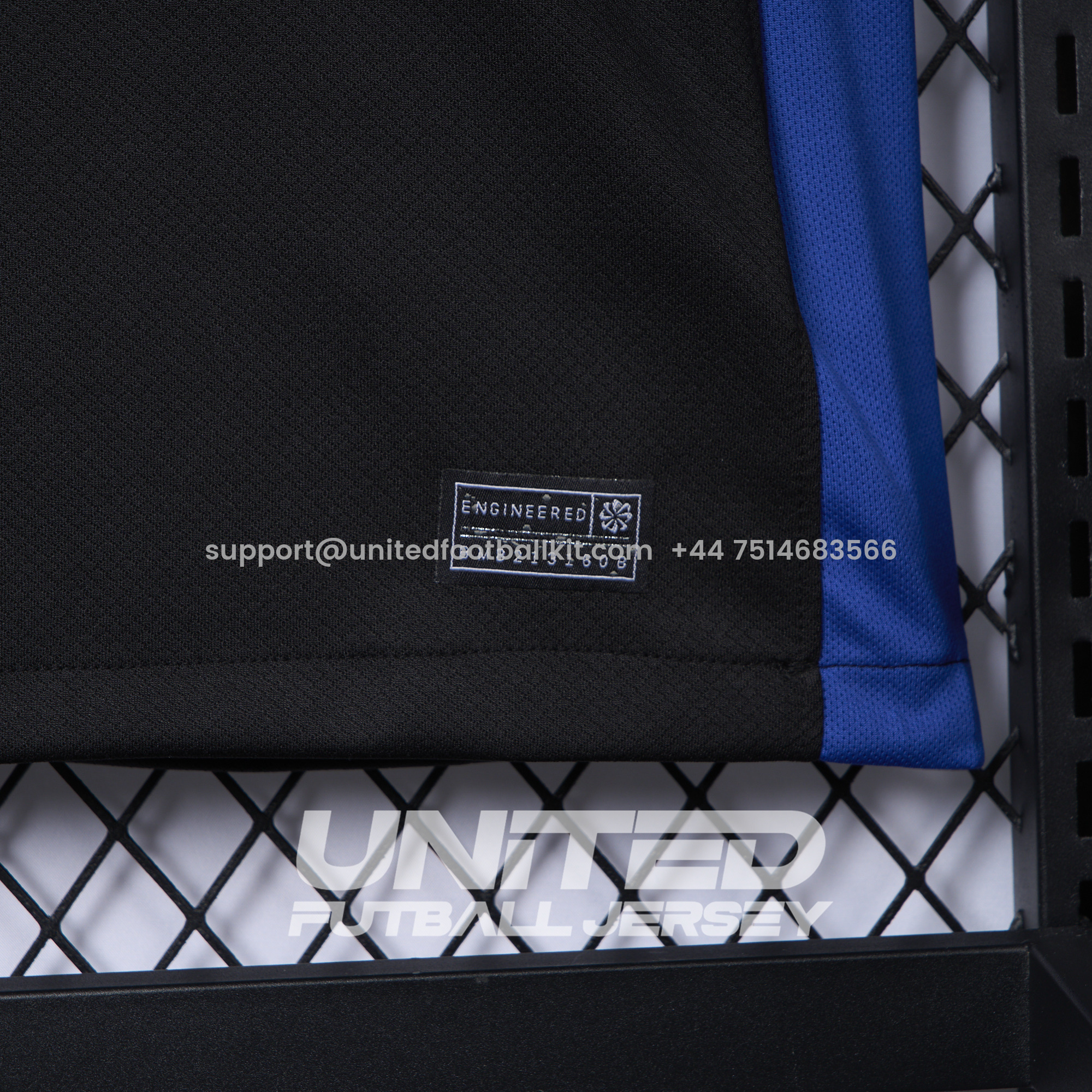 Unitedfootballkit.com | Barcelona 24-25 Away Unsponsored Jersey - Fans Version -Customize Name, Number and Patch | Worldwide Shipping