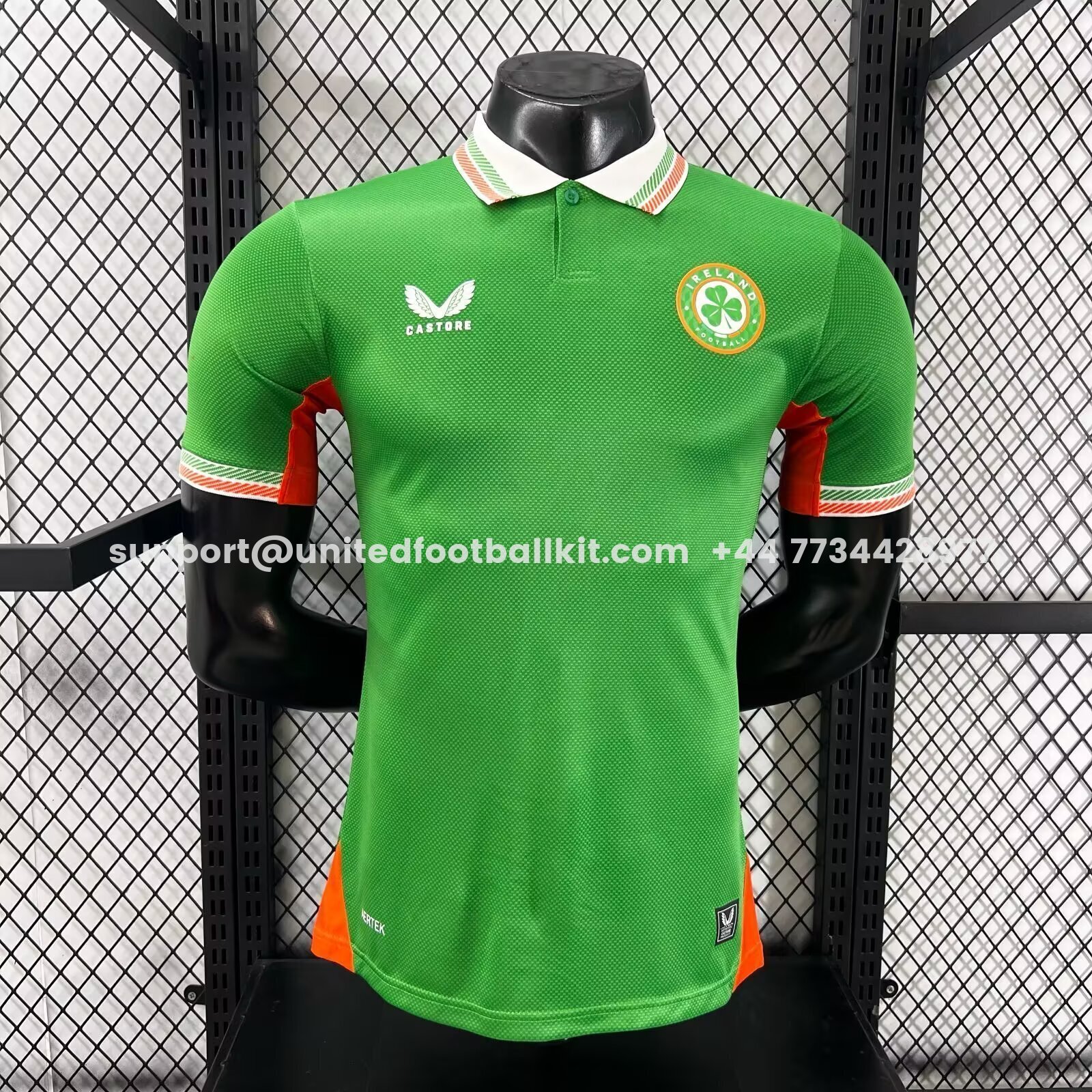 Unitedfootballkit.com | Ireland 2026 Women's Team Home Jersey - Player Version -Customize Name, Number and Patch | Worldwide Shipping