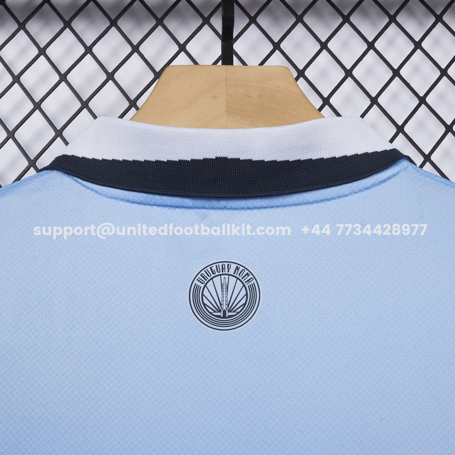 Unitedfootballkit.com | Uruguay 2026 Home Jersey - Fans Version -Customize Name, Number and Patch | Worldwide Shipping