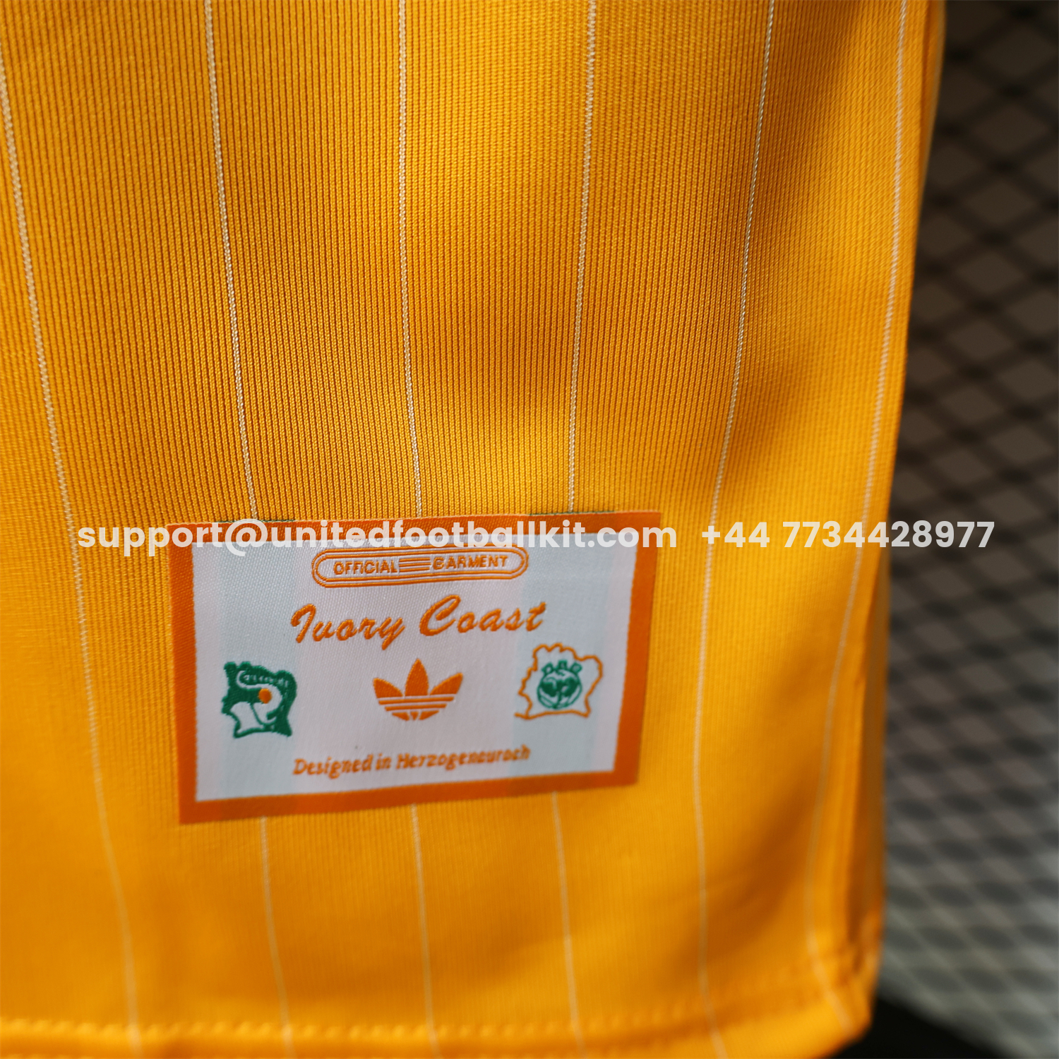 Unitedfootballkit.com | Ivory Coast 2026 Terrace Icon Retro Casual Style Orange Jersey - Player Version -Customize Name, Number and Patch | Worldwide Shipping