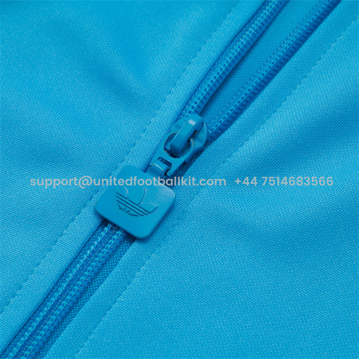 Unitedfootballkit.com | Real Madrid 25-26 Throwback Trefoil Jacket Training Tracksuit - Blue Jackets & Purple Pants -Customize Name, Number and Patch | Worldwide Shipping