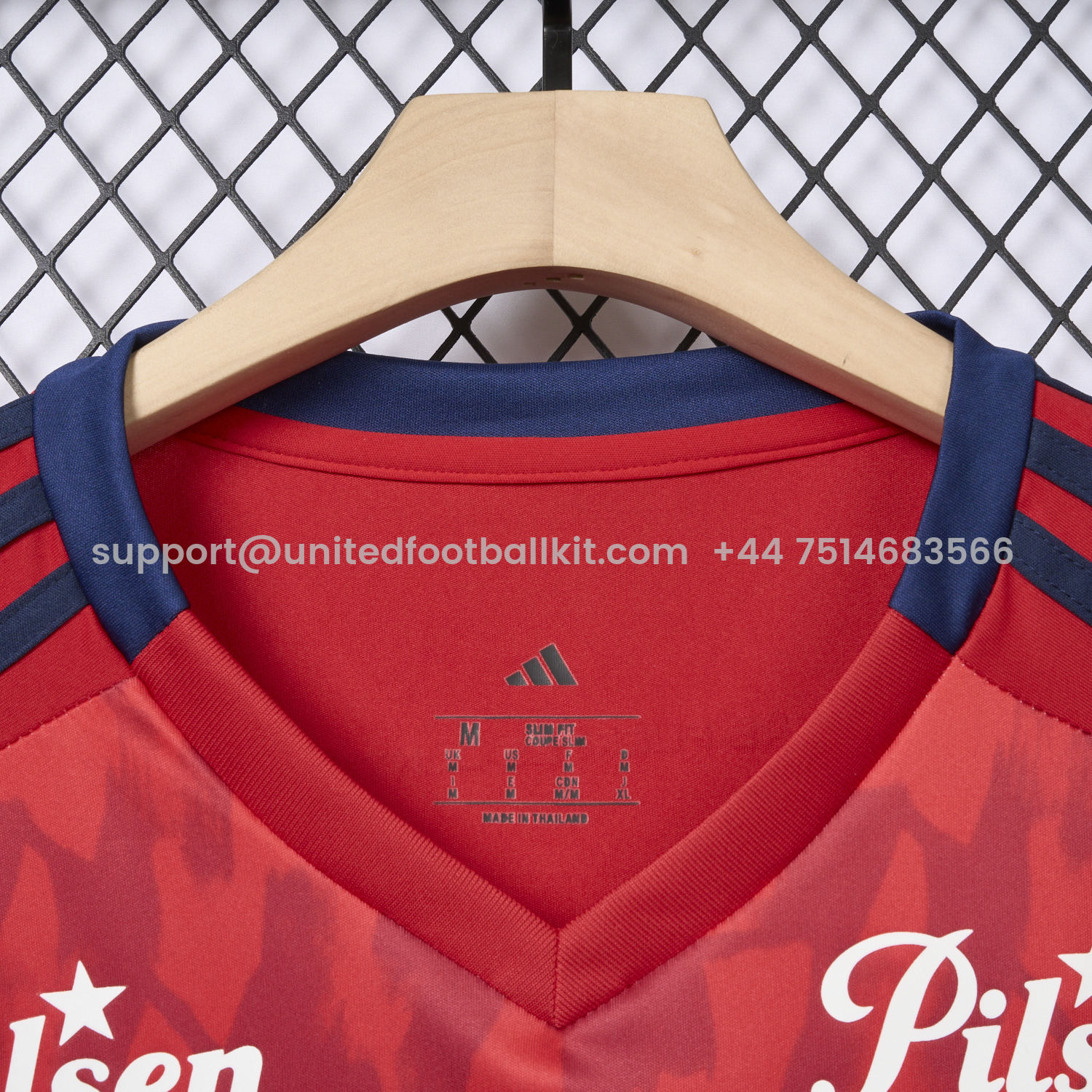 Unitedfootballkit.com | Independiente de Medellín 25-26 Home Jersey - Fans Version -Customize Name, Number and Patch | Worldwide Shipping
