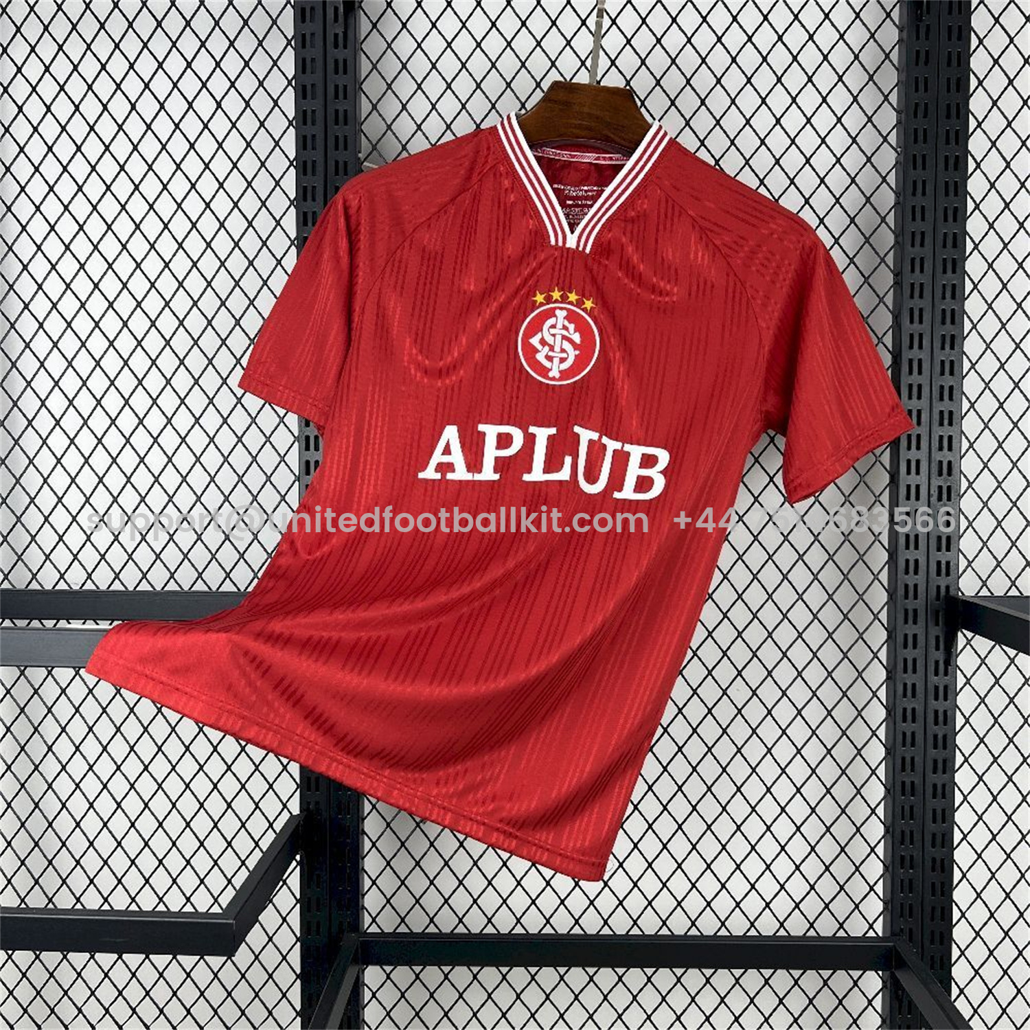 Unitedfootballkit.com | Retro SC Internacional 1997-98 Home Black Jersey -Customize Name, Number and Patch | Worldwide Shipping