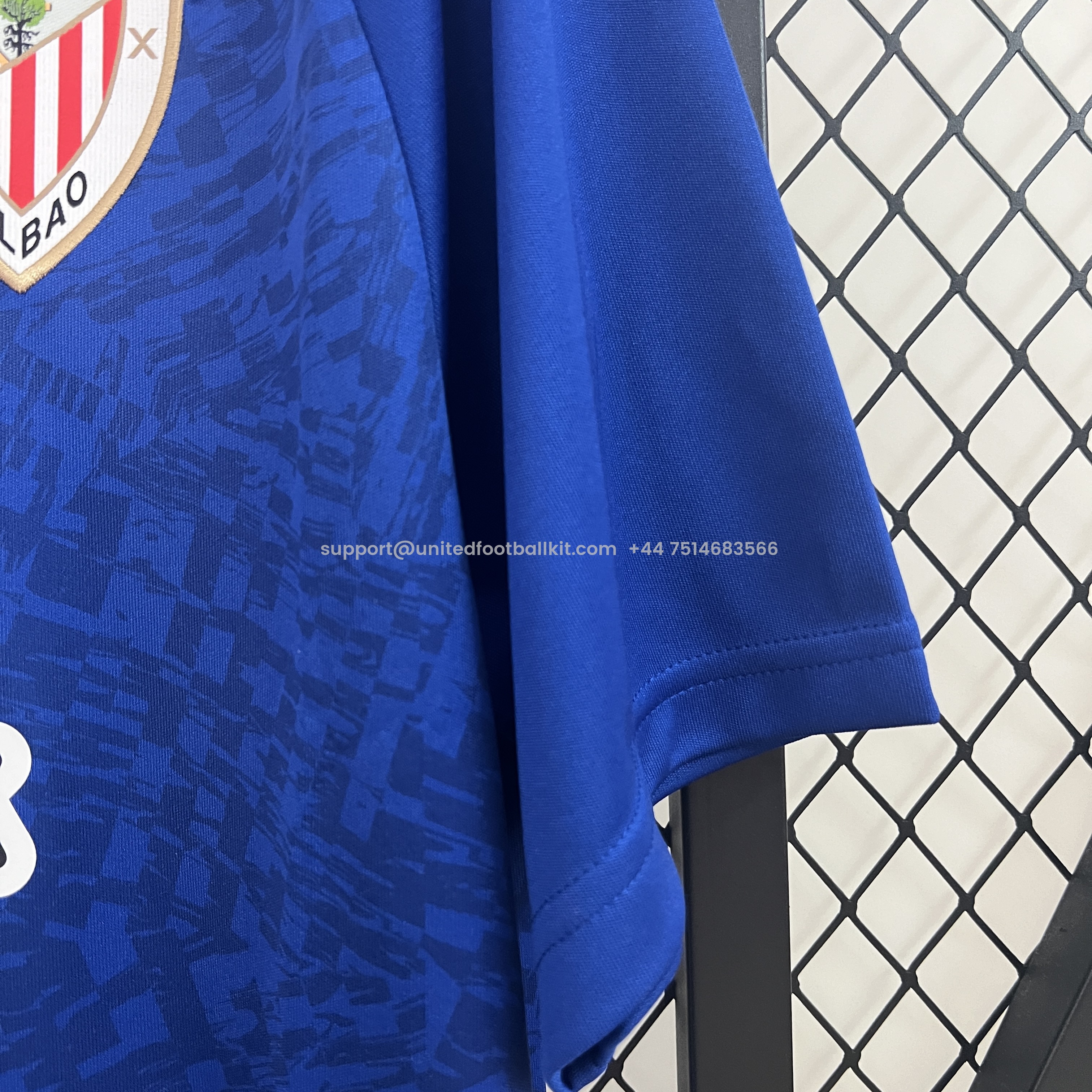 Unitedfootballkit.com | Athletic Bilbao 24-25 Away Jersey - Fans Version -Customize Name, Number and Patch | Worldwide Shipping