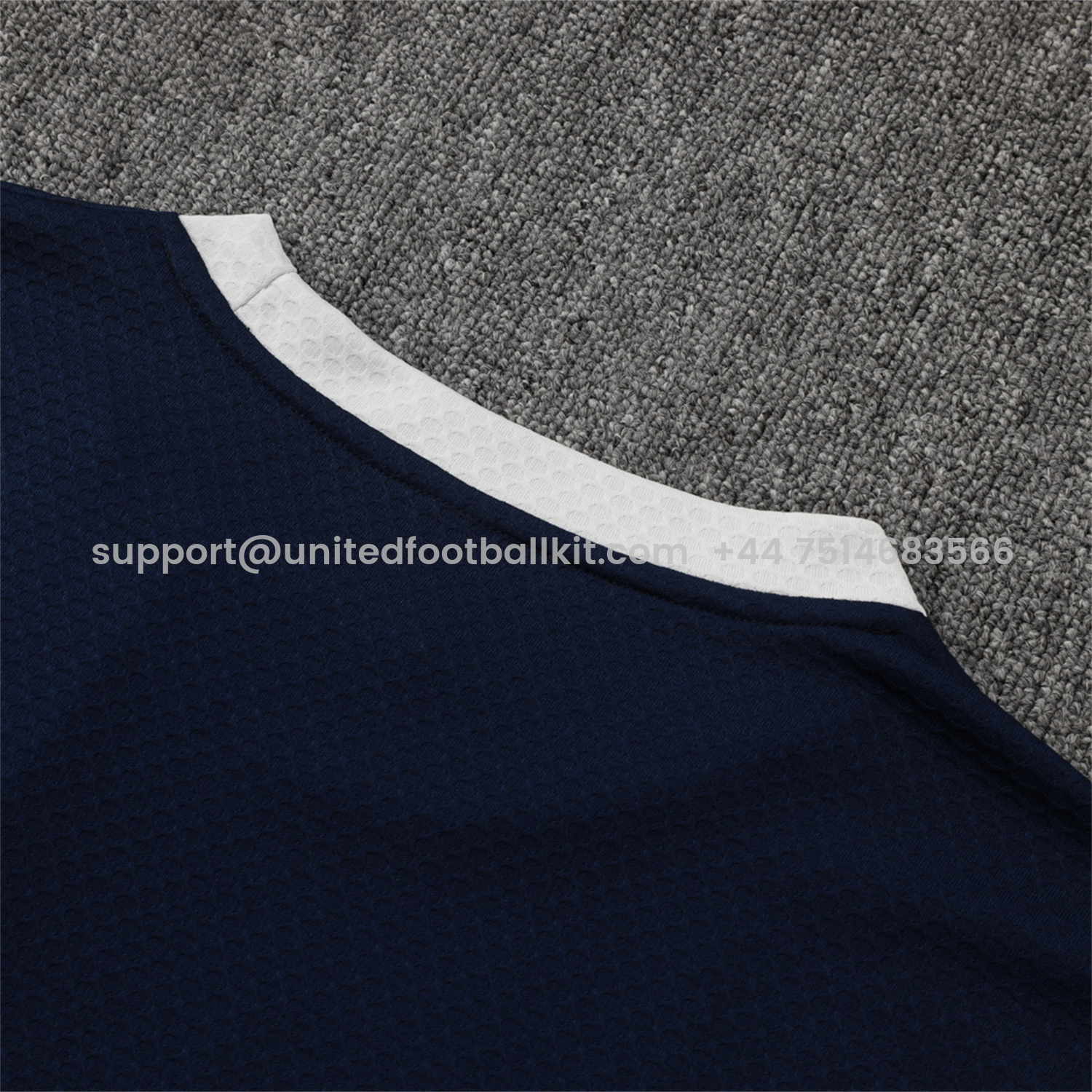 Unitedfootballkit.com | Portugal 25-26 Short-Sleeve Training Set - Deep Blue Top and Shorts -Customize Name, Number and Patch | Worldwide Shipping