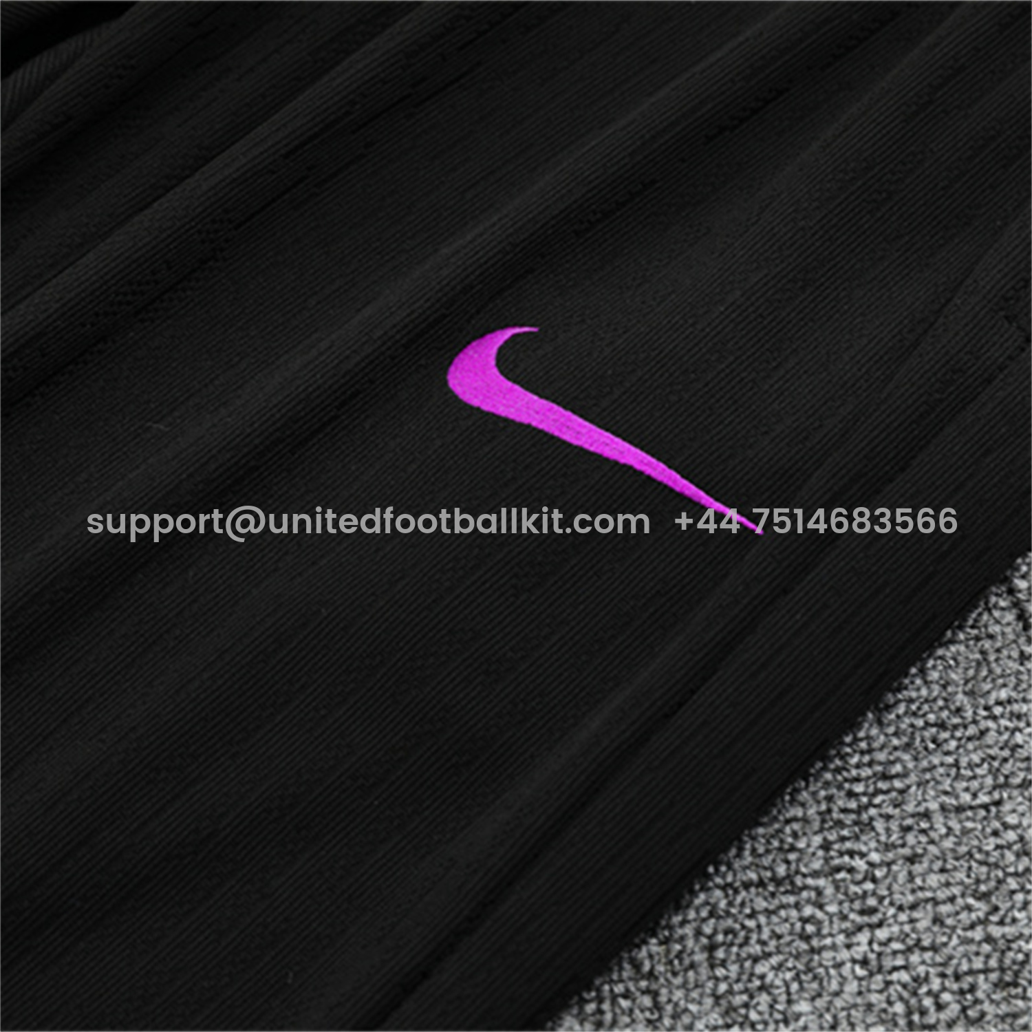 Unitedfootballkit.com | England 25-26 Long Sleeve Training Set - Player Version - Black Top and Pants -Customize Name, Number and Patch | Worldwide Shipping