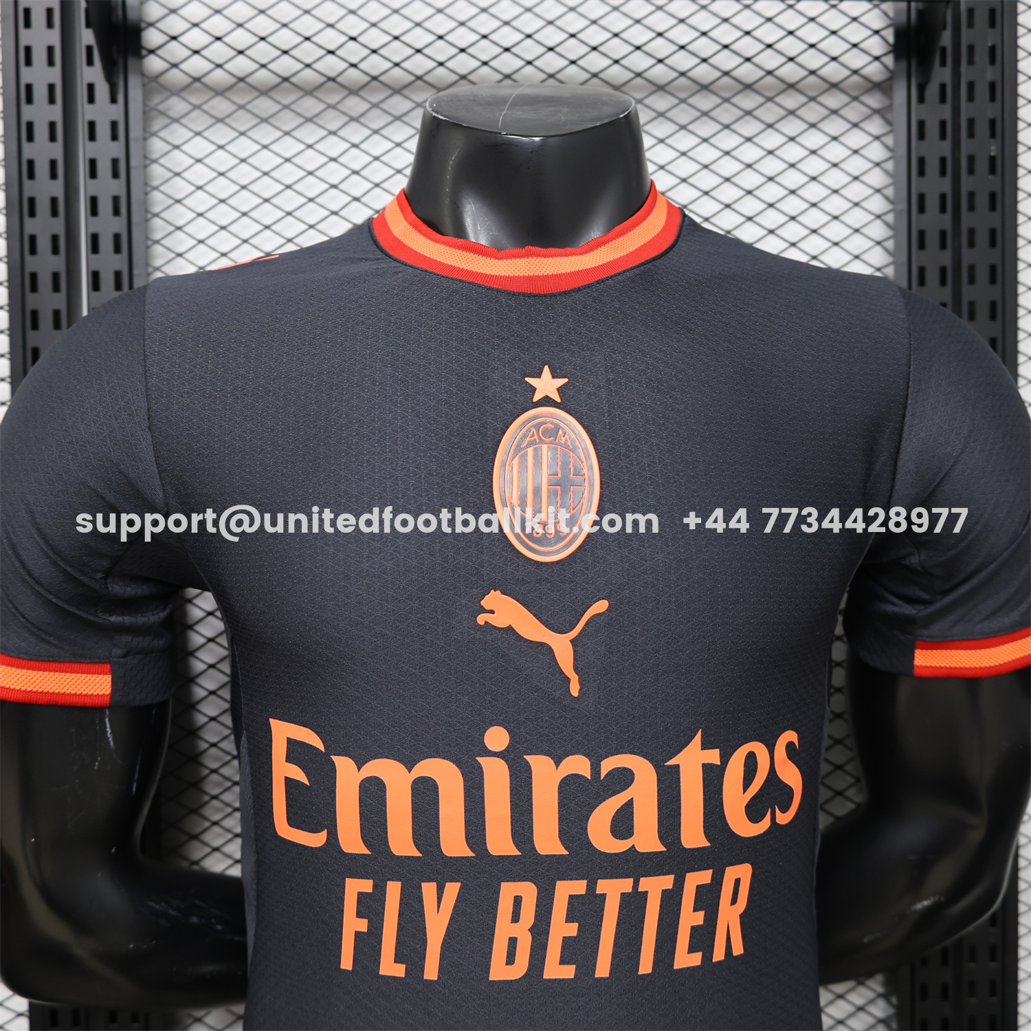 Unitedfootballkit.com | AC Milan 26-27 Third Jersey - Player Version -Customize Name, Number and Patch | Worldwide Shipping