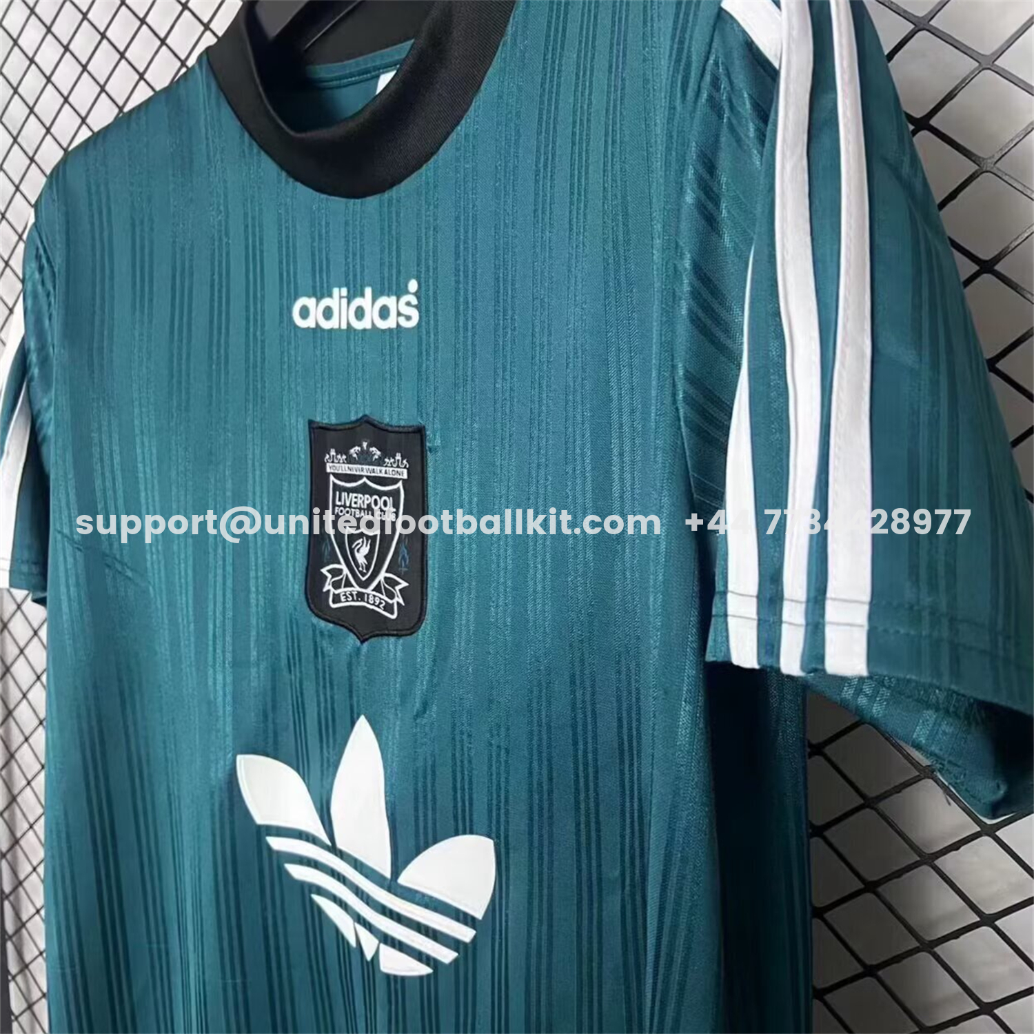 Unitedfootballkit.com | Retro Liver.pool 1995-96 Green Training Jersey -Customize Name, Number and Patch | Worldwide Shipping