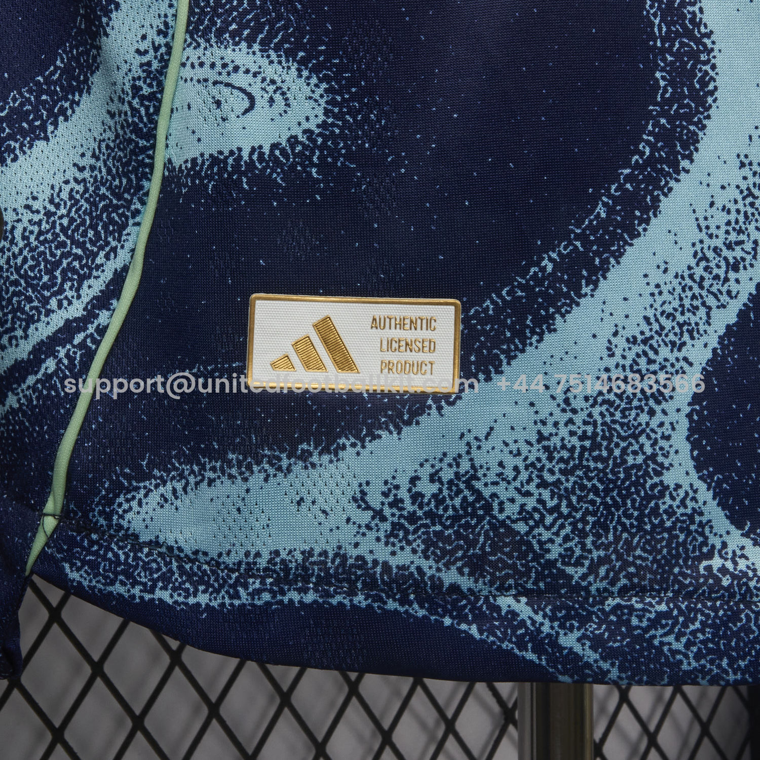 Unitedfootballkit.com | Ajax 25-26 Away Deep Blue Jersey - Player Version -Customize Name, Number and Patch | Worldwide Shipping