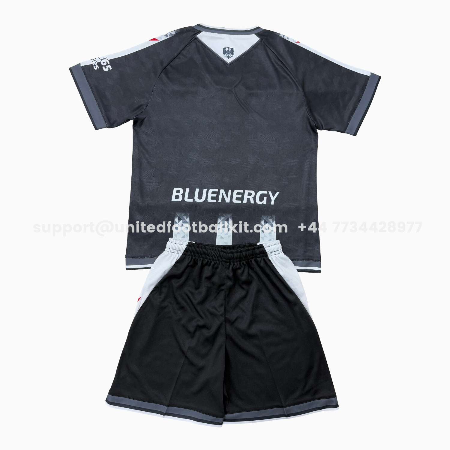 Unitedfootballkit.com | Udinese 25-26 Home Kids Kit -Customize Name, Number and Patch | Worldwide Shipping