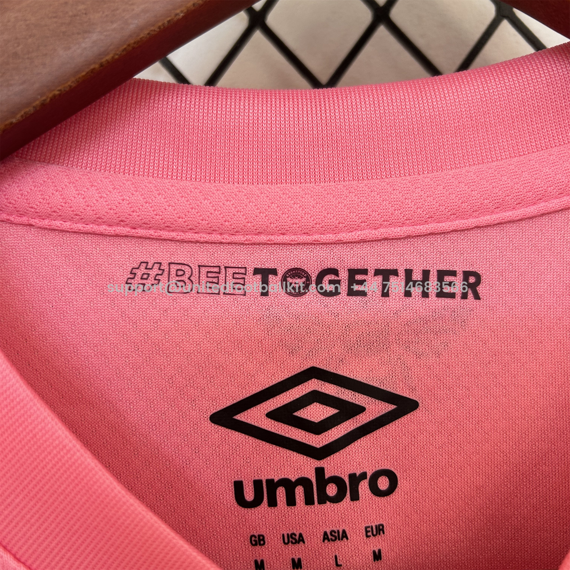 Unitedfootballkit.com | Brentford 24-25 Away Jersey - Fans Version -Customize Name, Number and Patch | Worldwide Shipping