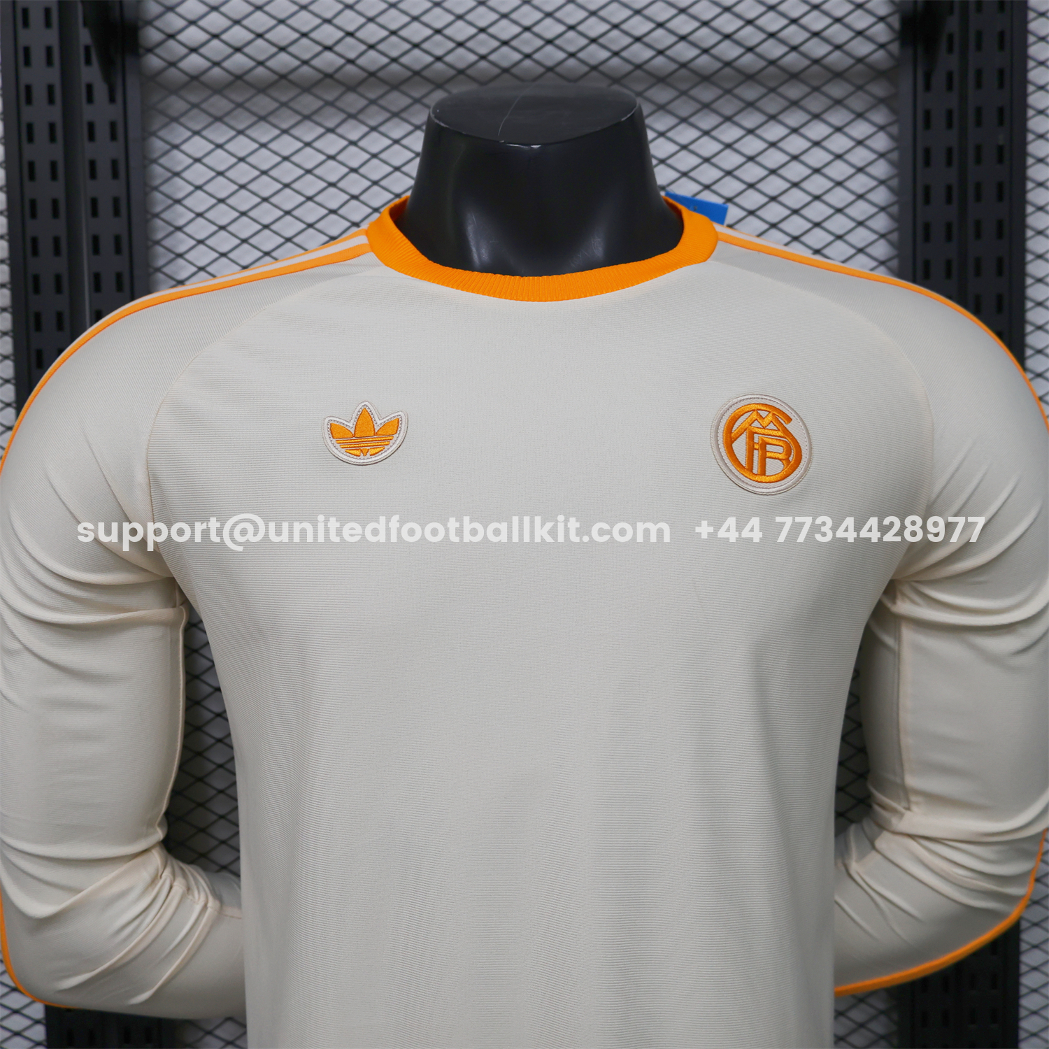 Unitedfootballkit.com | Bayern Munich 25-26 Long Sleeves Casual Jersey - Player Version -Customize Name, Number and Patch | Worldwide Shipping