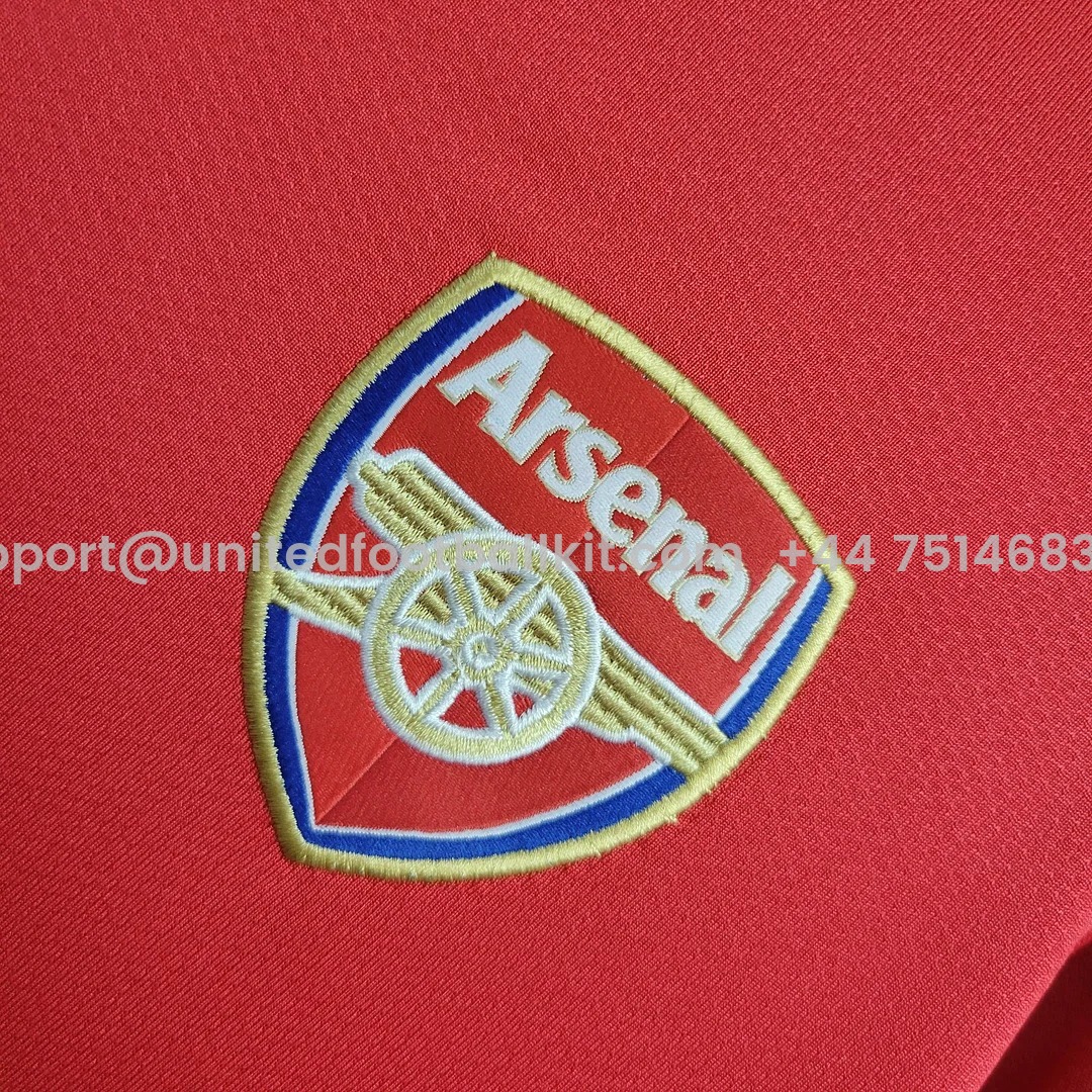 Unitedfootballkit.com | Retro Arsenal 2008-10 Home Stadium Jersey -Customize Name, Number and Patch | Worldwide Shipping