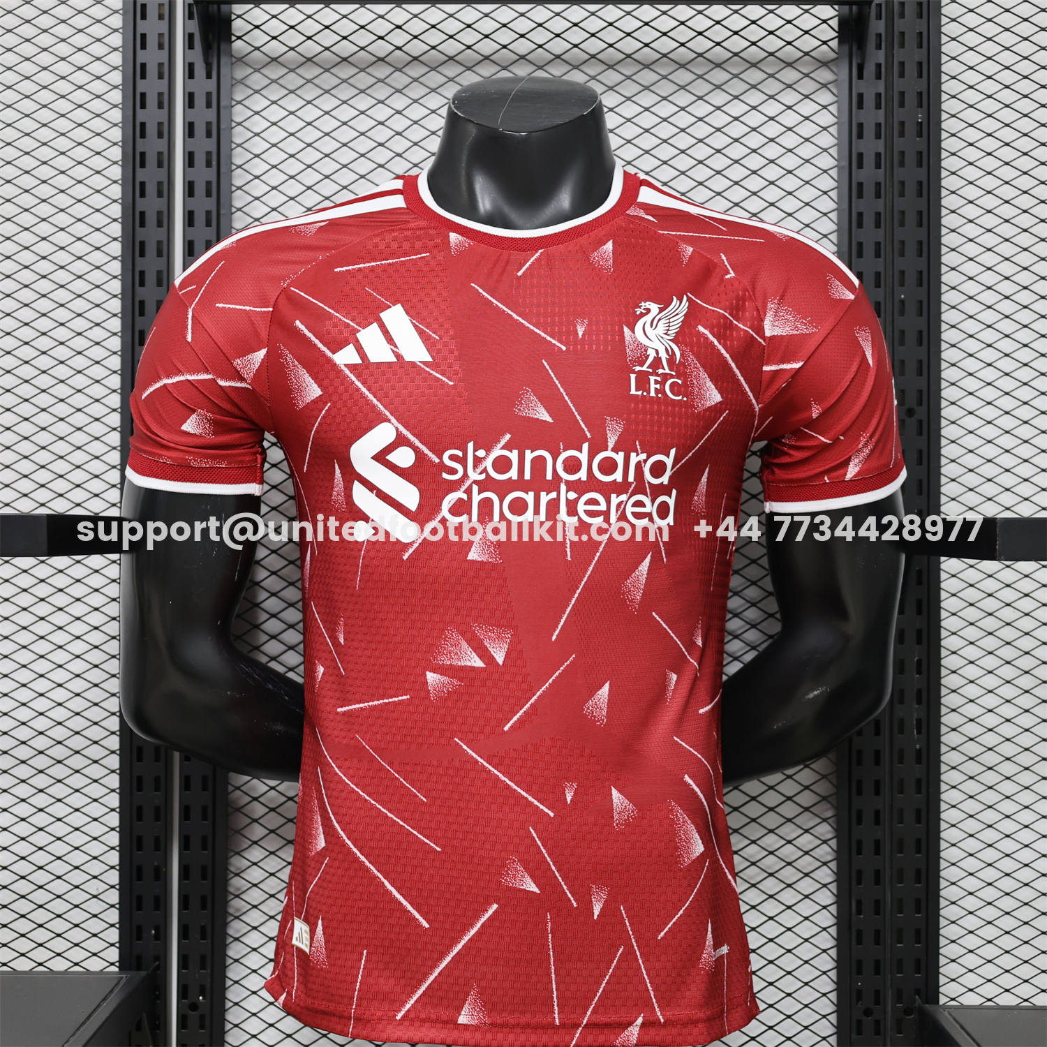 Unitedfootballkit.com | Liver.pool 26-27 Home Red Jersey - Player Version -Customize Name, Number and Patch | Worldwide Shipping