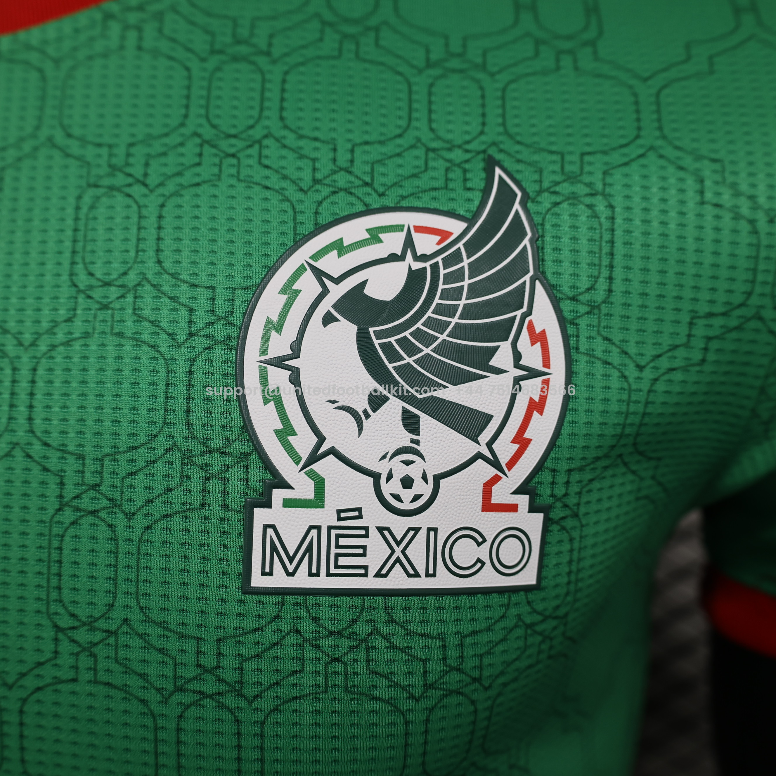 Unitedfootballkit.com | Mexico 22-23 Home Stadium Jersey - Player Version -Customize Name, Number and Patch | Worldwide Shipping