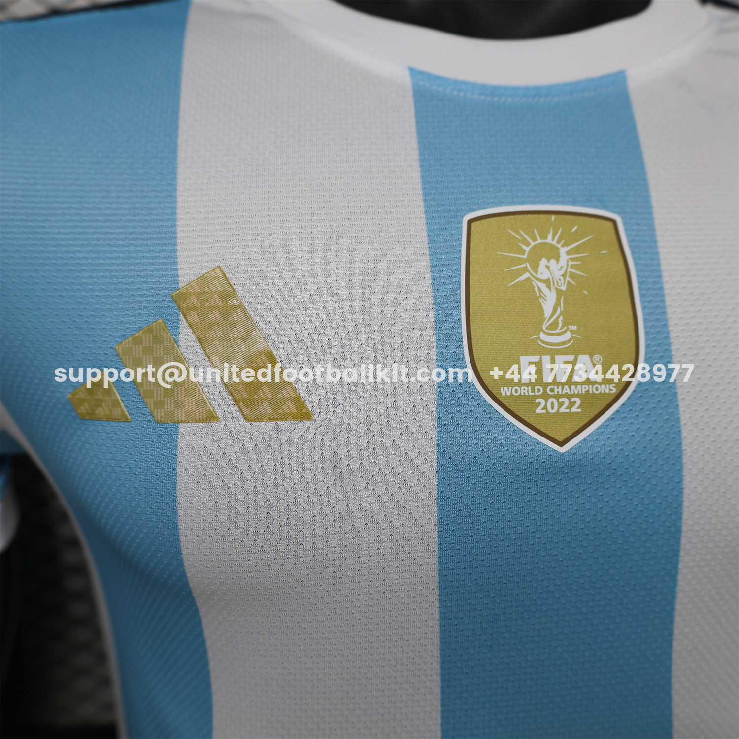 Unitedfootballkit.com | Argentina 2026 Blue And White Special Jersey - Player Version -Customize Name, Number and Patch | Worldwide Shipping