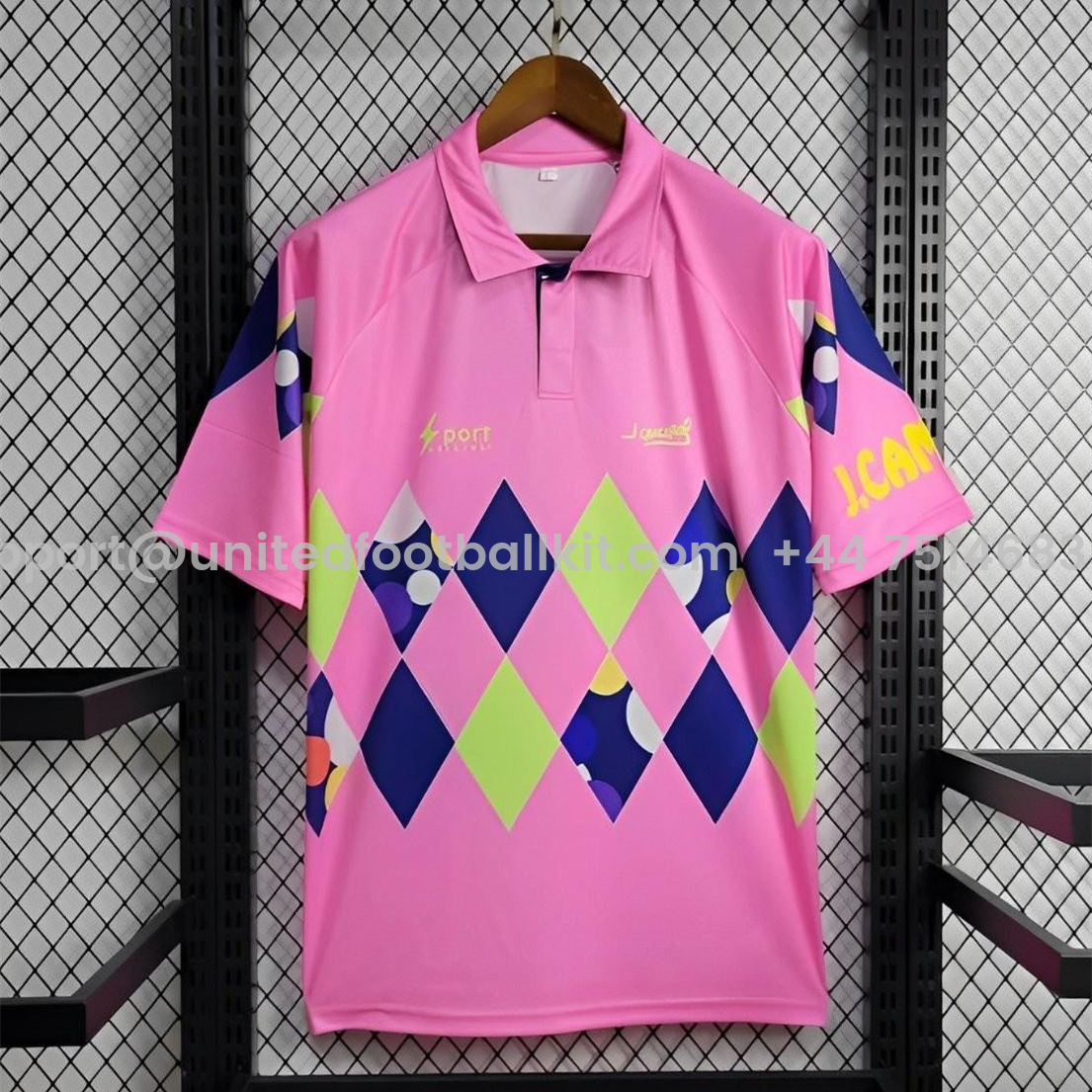 Unitedfootballkit.com | Retro Mexico 1992-93 Goalkeeper Pink Jersey -Customize Name, Number and Patch | Worldwide Shipping