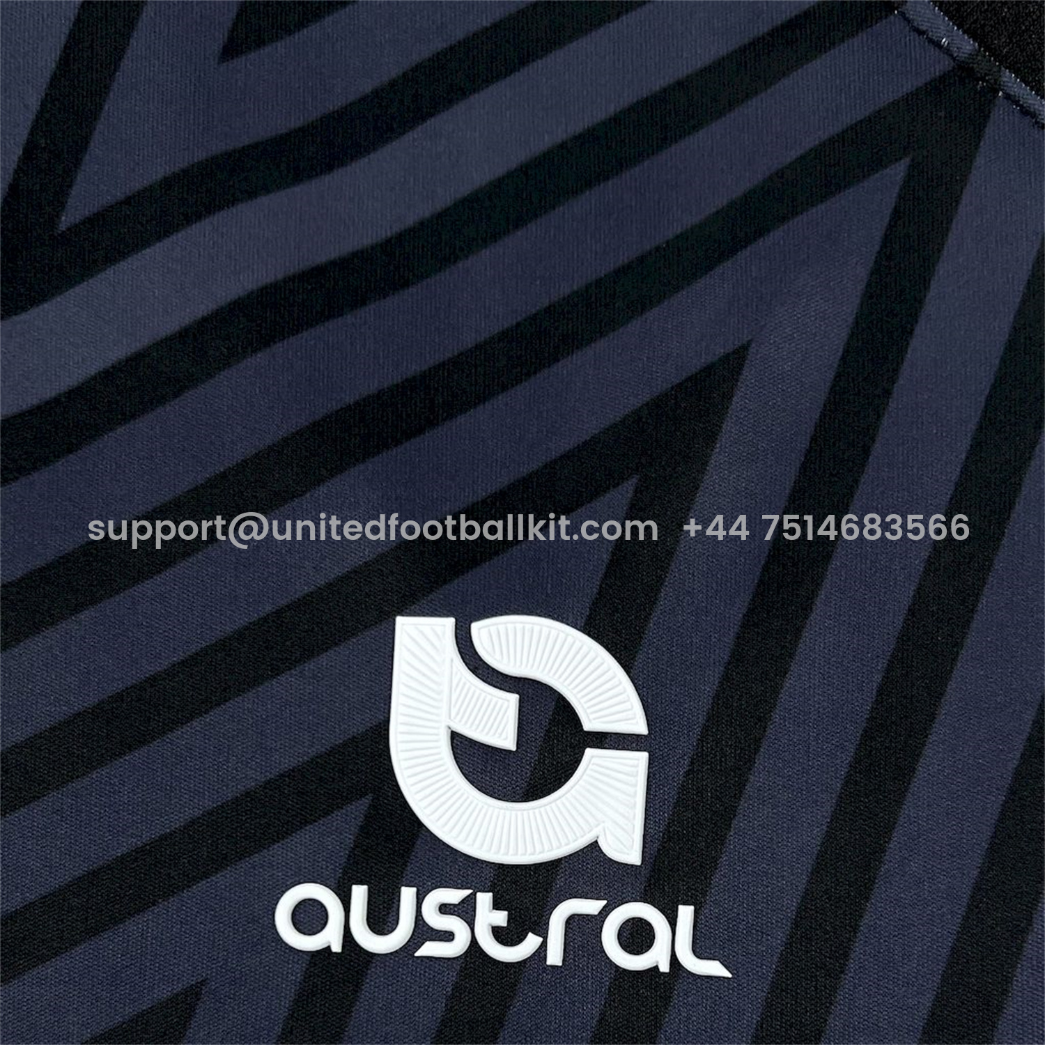 Unitedfootballkit.com | Racing de Santander 24-25 Black Goalkeeper Jersey - Fans Version -Customize Name, Number and Patch | Worldwide Shipping
