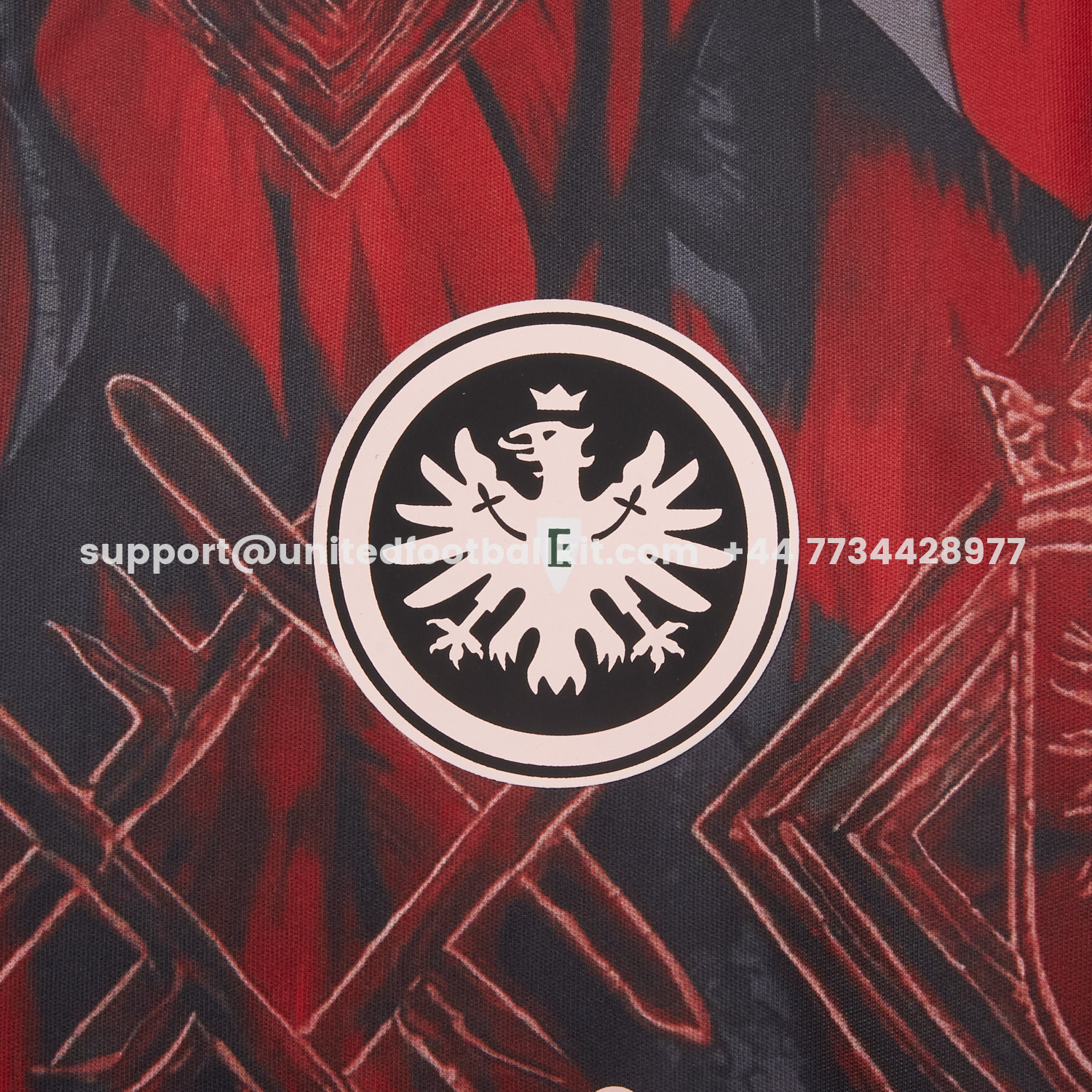 Unitedfootballkit.com | Frankfurt 25-26 Red Special Jersey - Fans Version -Customize Name, Number and Patch | Worldwide Shipping