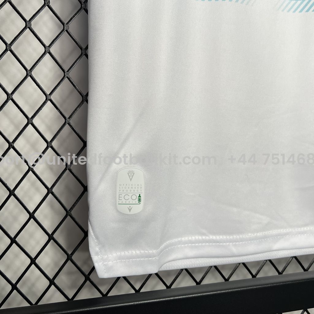 Unitedfootballkit.com | Cádiz Cadiz 24-25 Away Kids Kit -Customize Name, Number and Patch | Worldwide Shipping