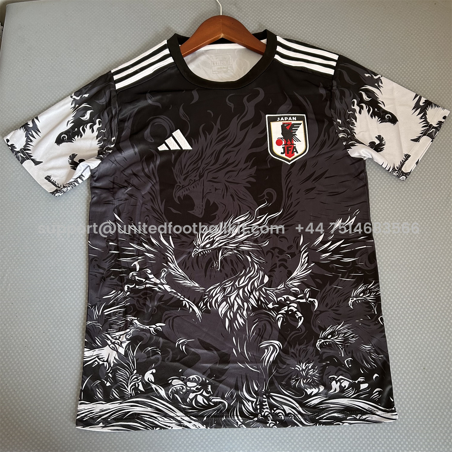 Unitedfootballkit.com | Japan 24-25 Black Devil Bird Special Edition Jersey - Fans Version -Customize Name, Number and Patch | Worldwide Shipping
