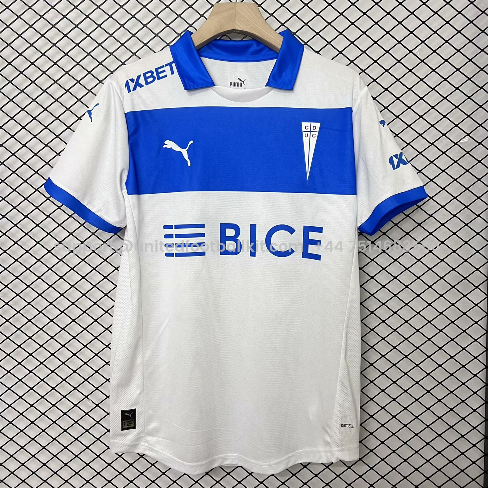 Unitedfootballkit.com | Universidad Católica del Chile 2025 Home Jersey - Fans Version -Customize Name, Number and Patch | Worldwide Shipping