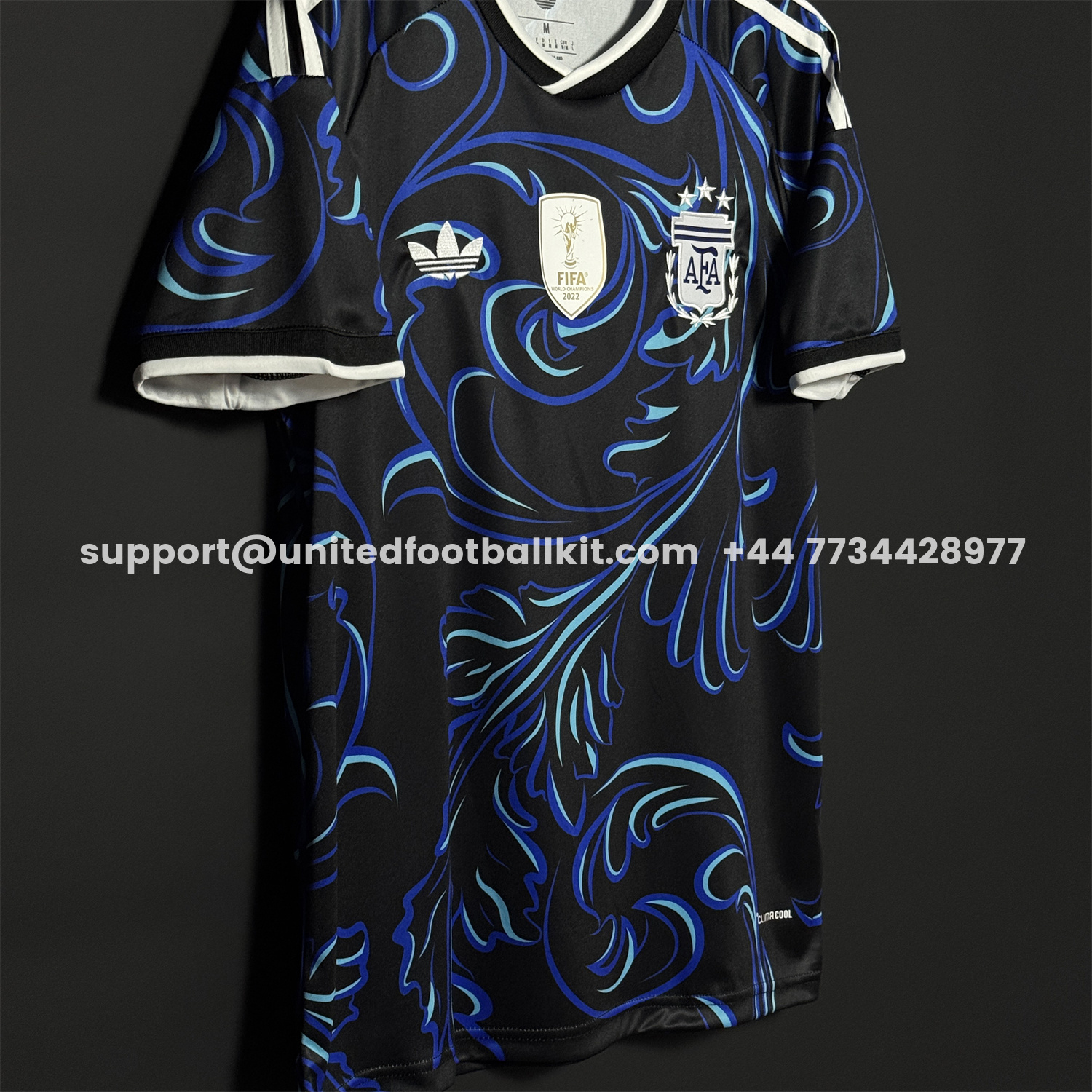 Unitedfootballkit.com | Argentina 2026 Away Deep Blue Jersey - Fans Version -Customize Name, Number and Patch | Worldwide Shipping