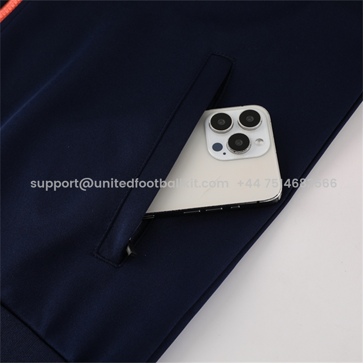 Unitedfootballkit.com | Barcelona 25-26 Jacket Training Tracksuit - Royal Blue top & Royal Blue Pants -Customize Name, Number and Patch | Worldwide Shipping