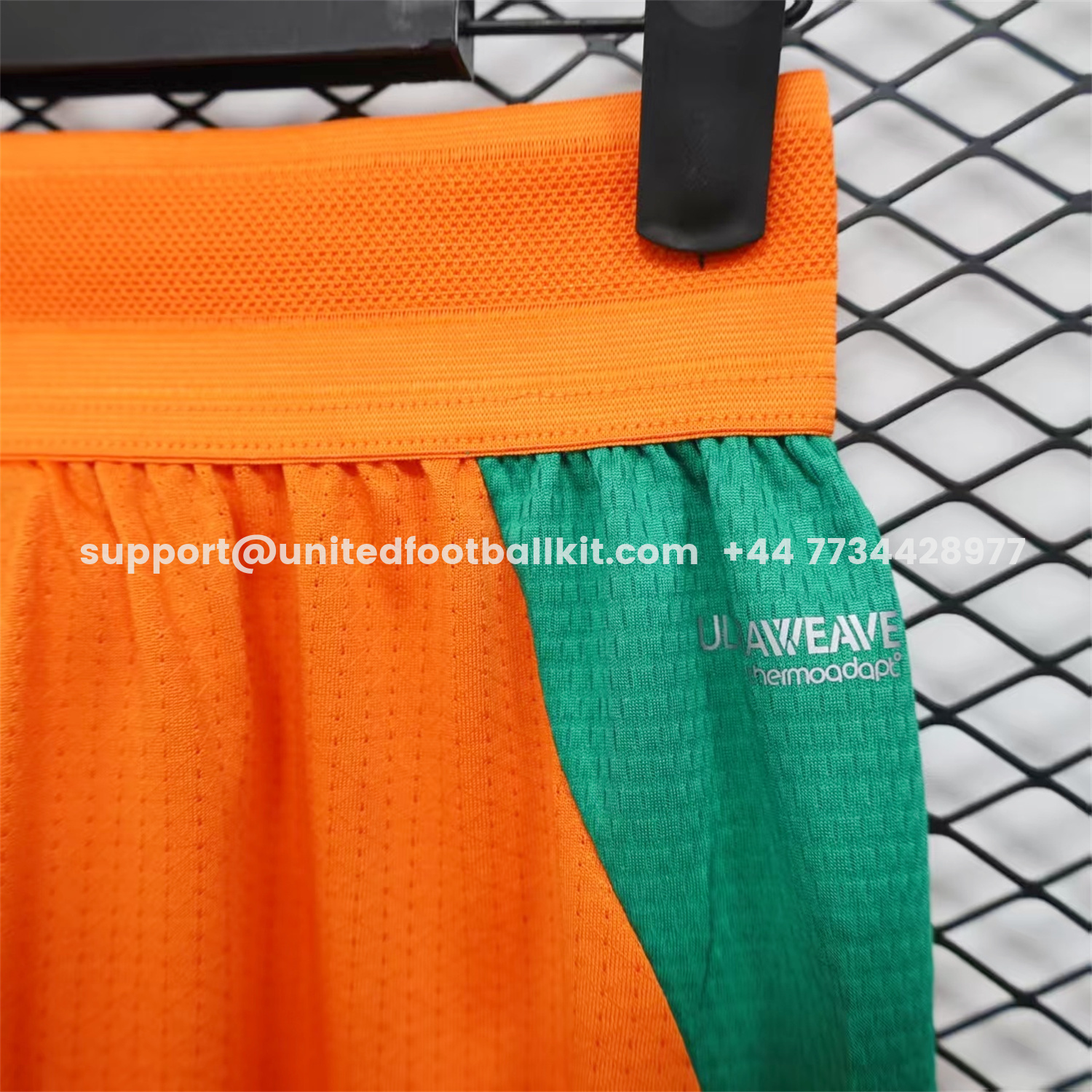 Unitedfootballkit.com | Ivory Coast 2026 Orange Shorts - Player Version -Customize Name, Number and Patch | Worldwide Shipping