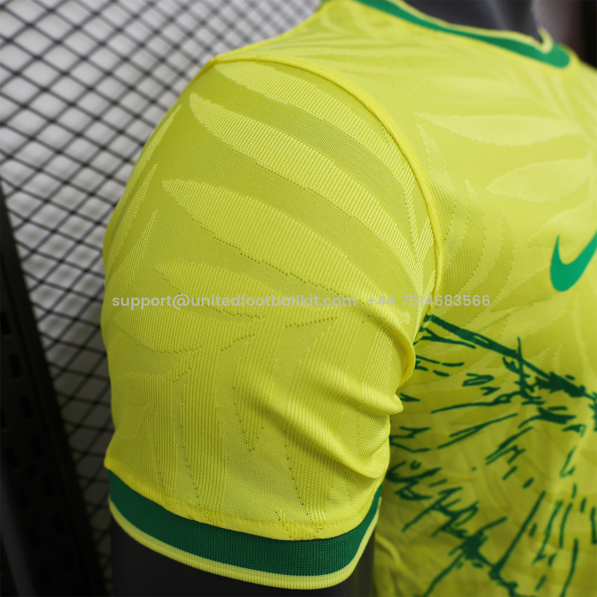 Unitedfootballkit.com | Brazil 2024 Yellow Dove Special Edition Jersey - Player Version -Customize Name, Number and Patch | Worldwide Shipping