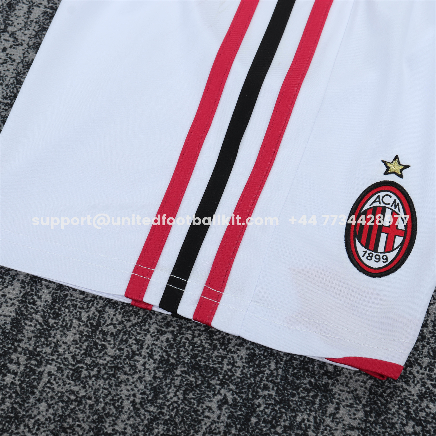 Unitedfootballkit.com | Retro AC Milan 2009-10 Away White Kids Kit -Customize Name, Number and Patch | Worldwide Shipping