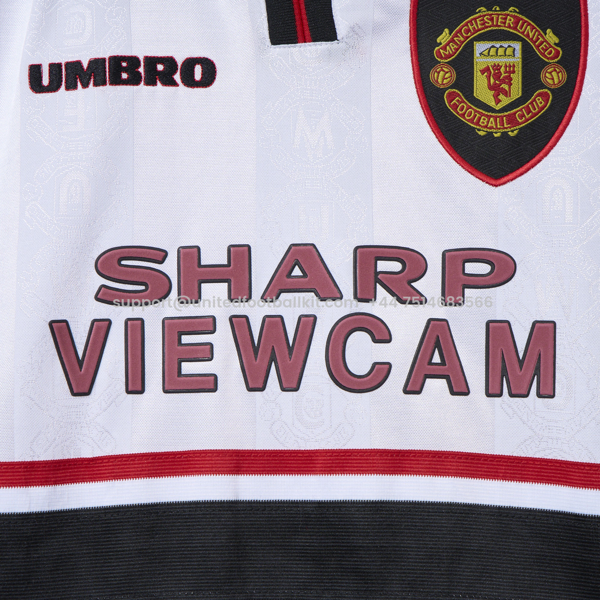 Unitedfootballkit.com | Retro Manchester United 98-99 Away Jersey -Customize Name, Number and Patch | Worldwide Shipping