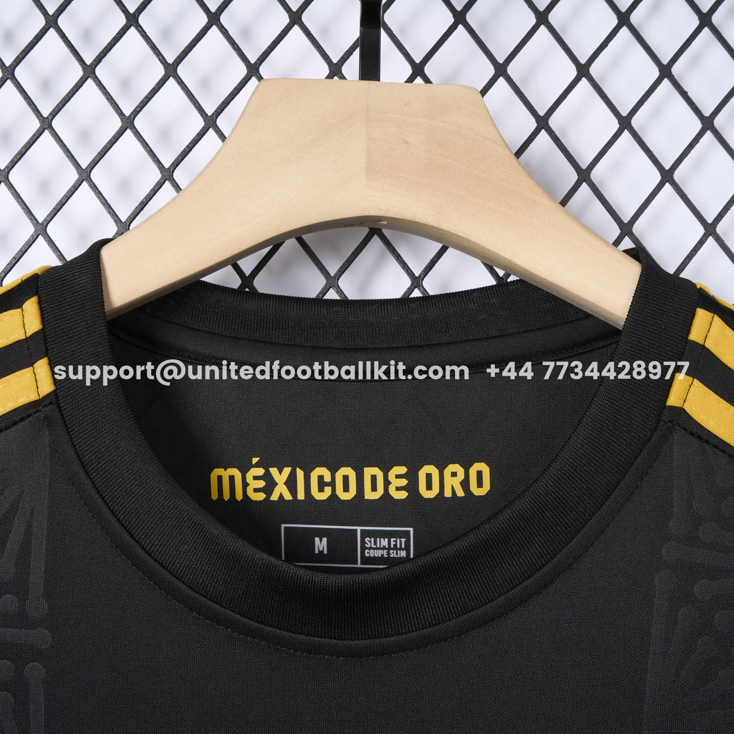Unitedfootballkit.com | Mexico 2025 Gold Cup Home Black Jersey - Fans Version -Customize Name, Number and Patch | Worldwide Shipping