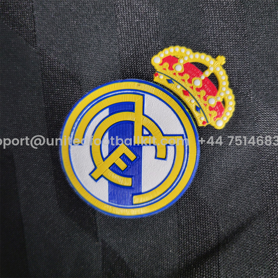 Unitedfootballkit.com | Retro Real Madrid 11-12 Away Long Sleeve Jersey -Customize Name, Number and Patch | Worldwide Shipping