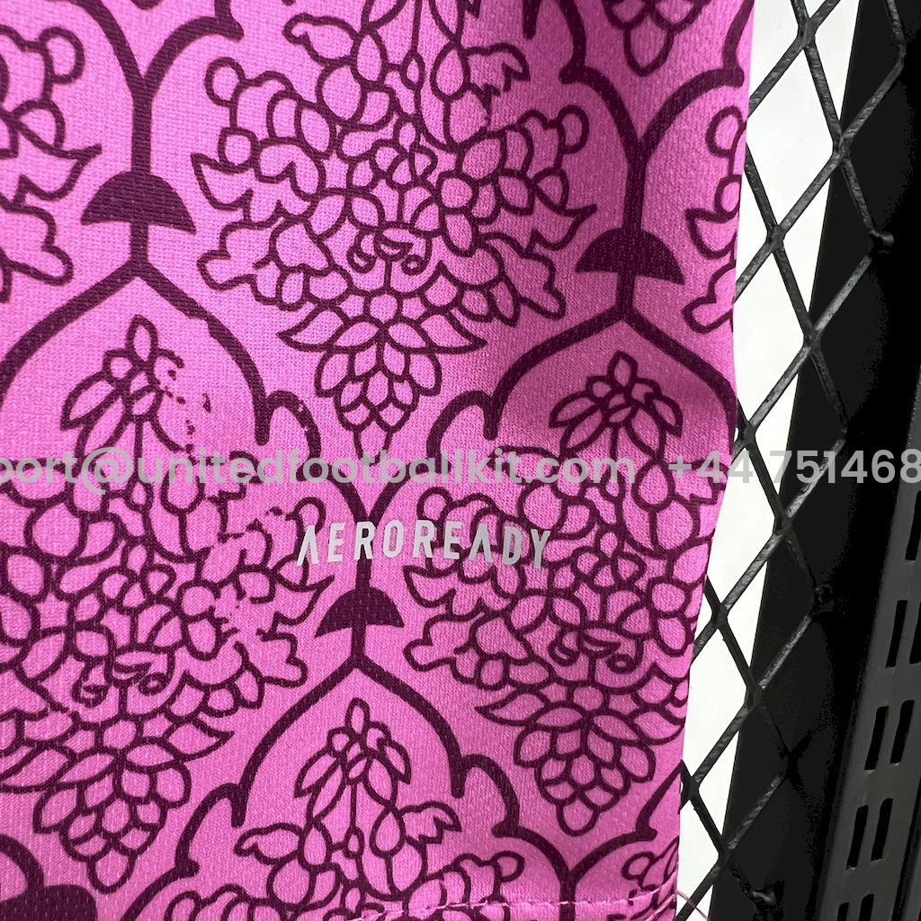 Unitedfootballkit.com | Real Madrid 24-25 Pink & Purple Special Edition Jersey -Customize Name, Number and Patch | Worldwide Shipping