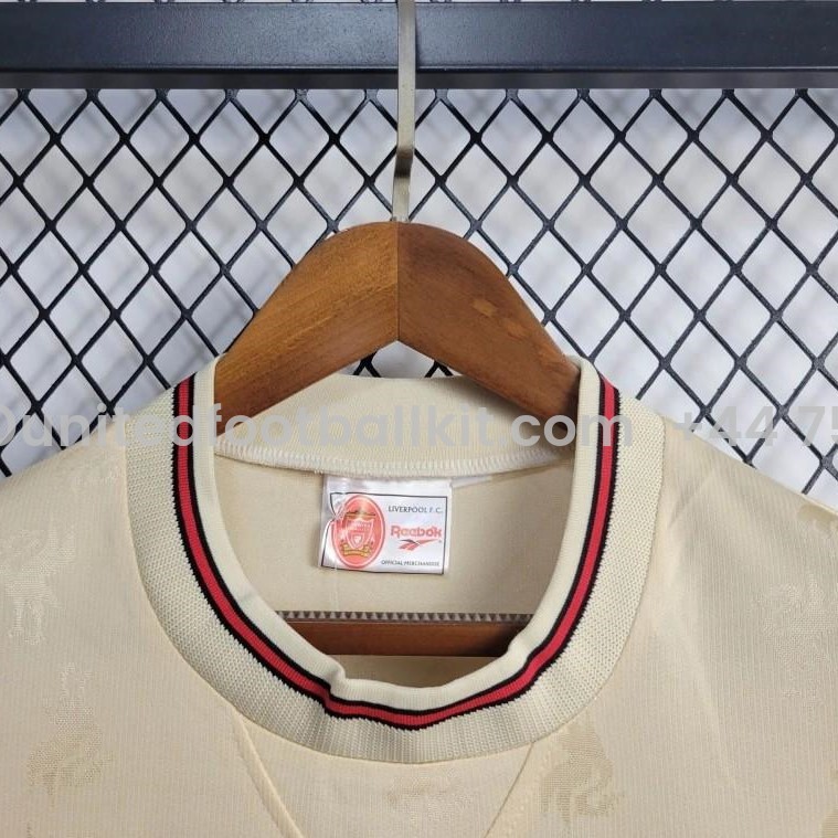 Unitedfootballkit.com | Retro Liver.pool 1996-97 Away Jersey -Customize Name, Number and Patch | Worldwide Shipping