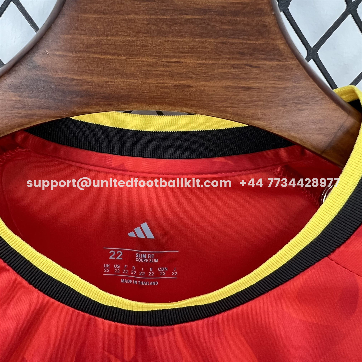 Unitedfootballkit.com | Belgium 2026 Home Kids Kit -Customize Name, Number and Patch | Worldwide Shipping