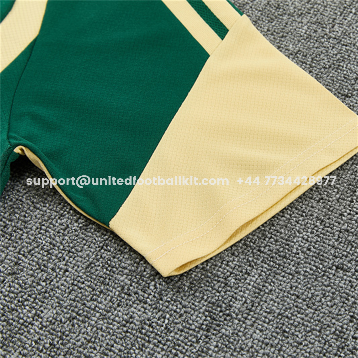 Unitedfootballkit.com | Real Madrid 26-27 Short-Sleeve Training Set - Green Top & Green Shorts -Customize Name, Number and Patch | Worldwide Shipping