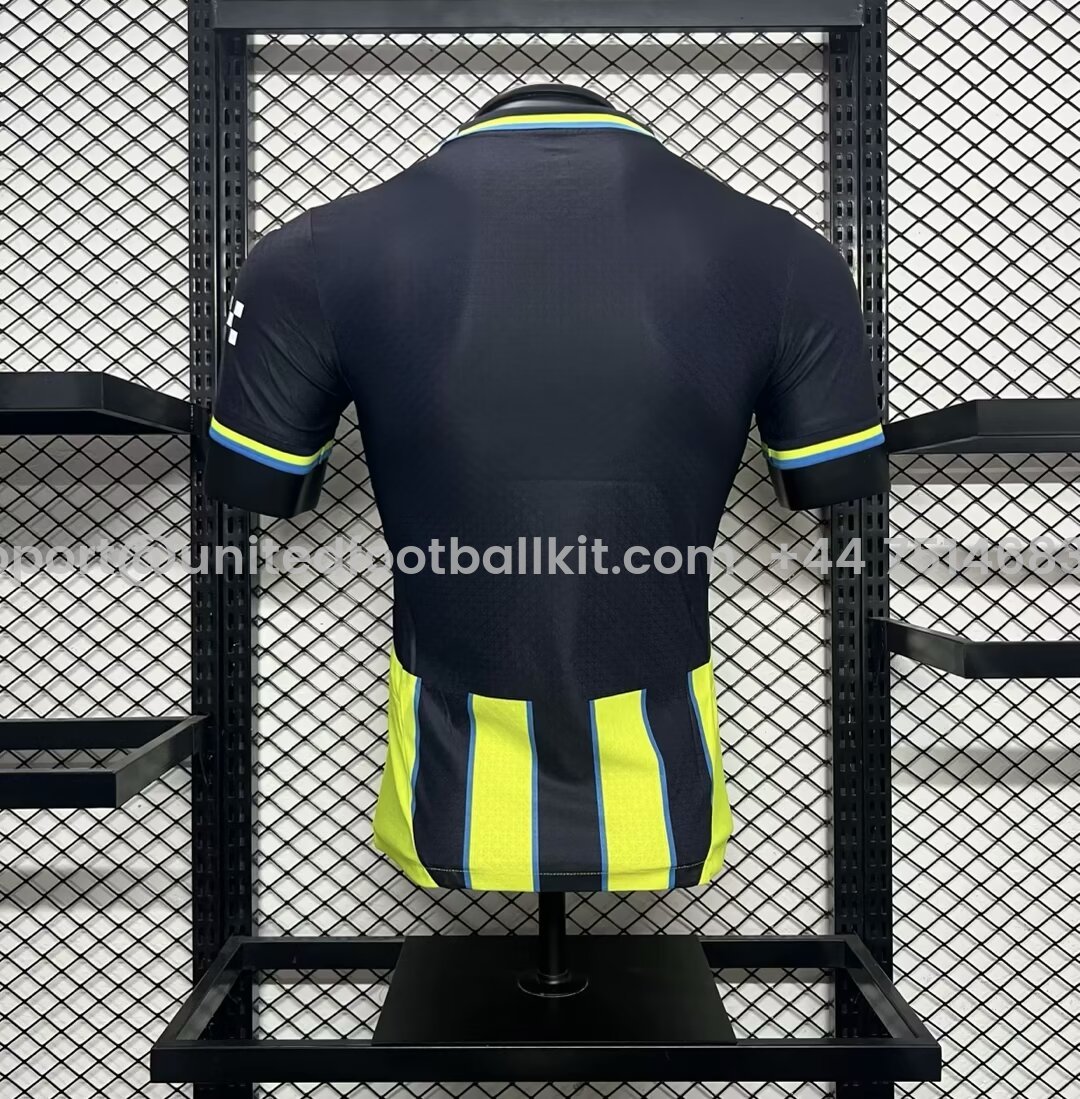 Unitedfootballkit.com | Manchester City 24-25 Away Jersey - Player Version -Customize Name, Number and Patch | Worldwide Shipping