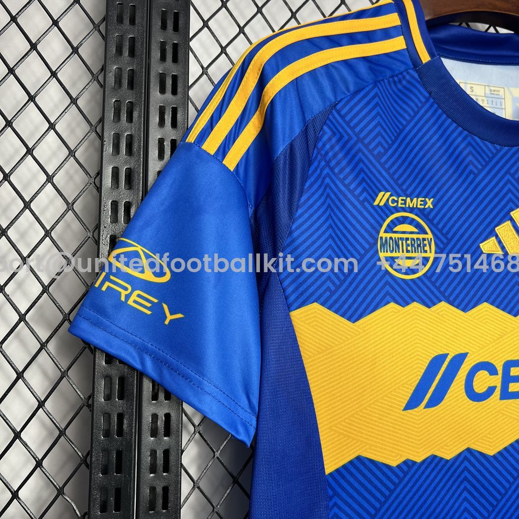 Unitedfootballkit.com | Tigres UANL 24-25 Away Jersey - Fans Version -Customize Name, Number and Patch | Worldwide Shipping