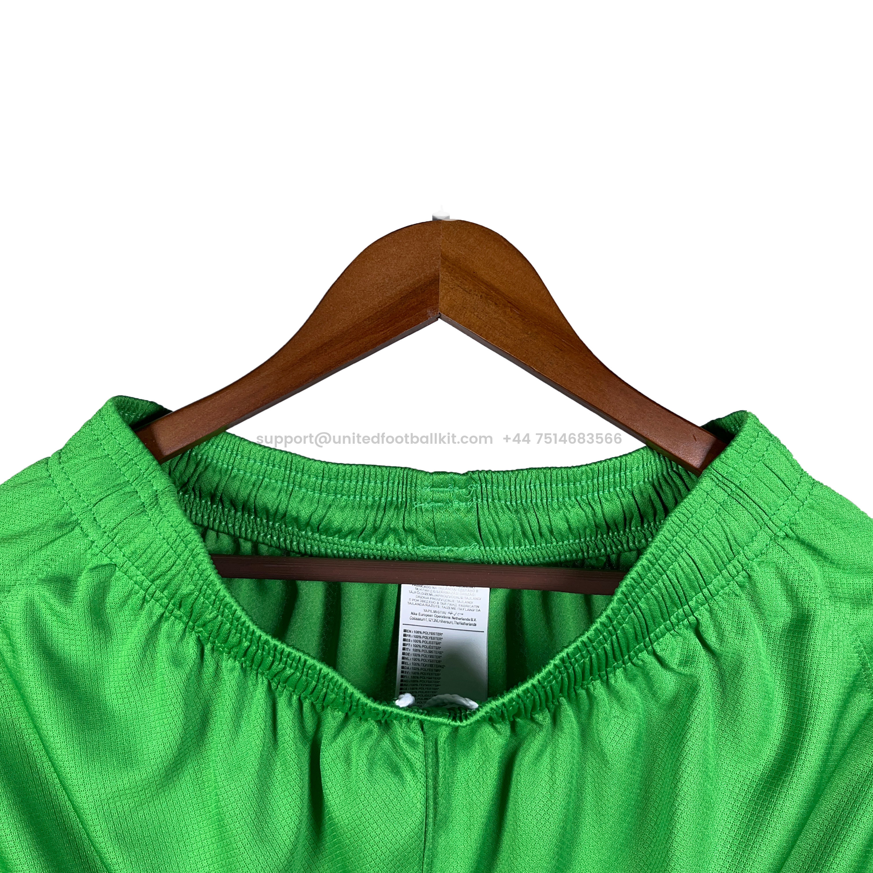 Unitedfootballkit.com | Portugal 2024 Home Shorts - Fans Version -Customize Name, Number and Patch | Worldwide Shipping