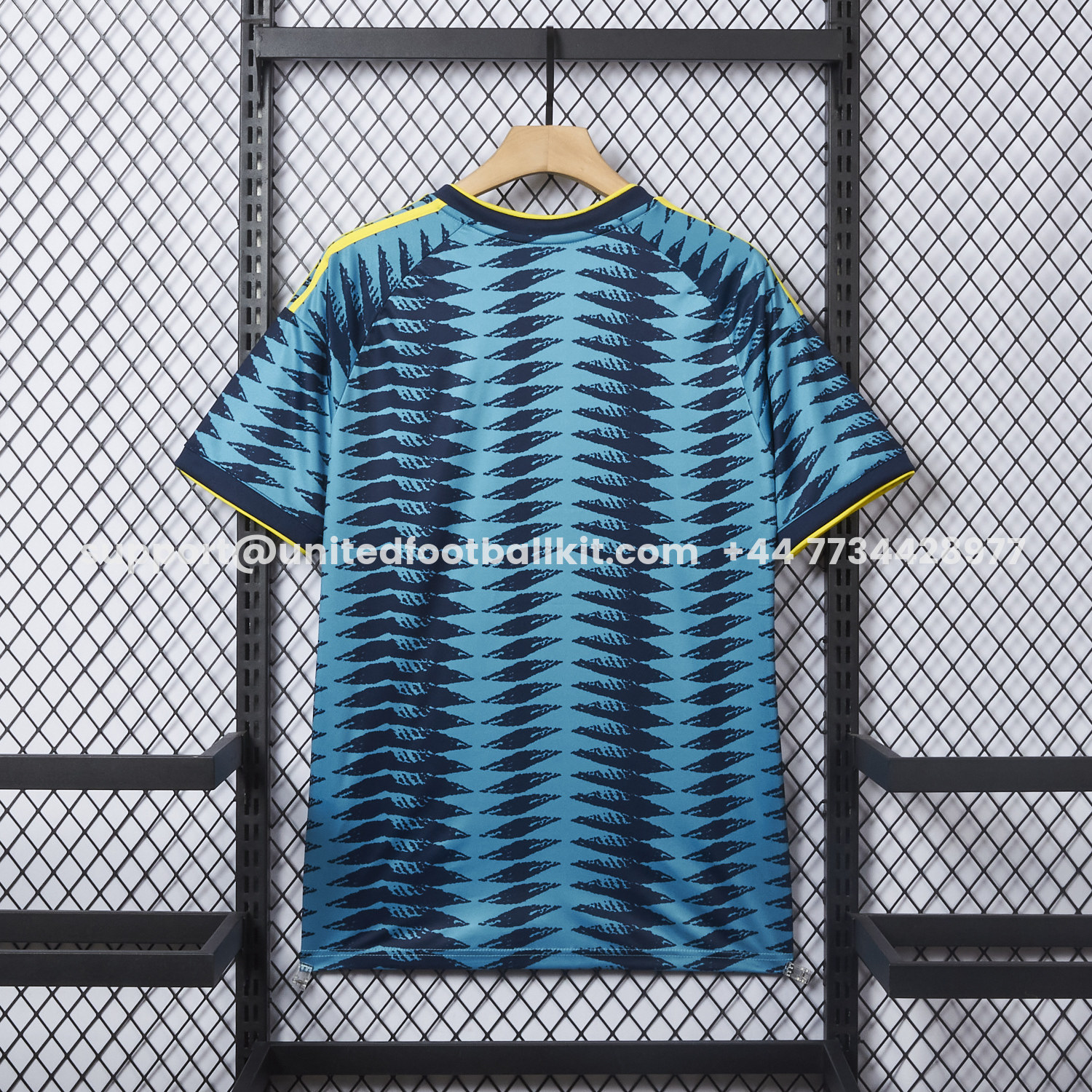 Unitedfootballkit.com | Colombia 2026 Away Blue Jersey - Fans Version -Customize Name, Number and Patch | Worldwide Shipping