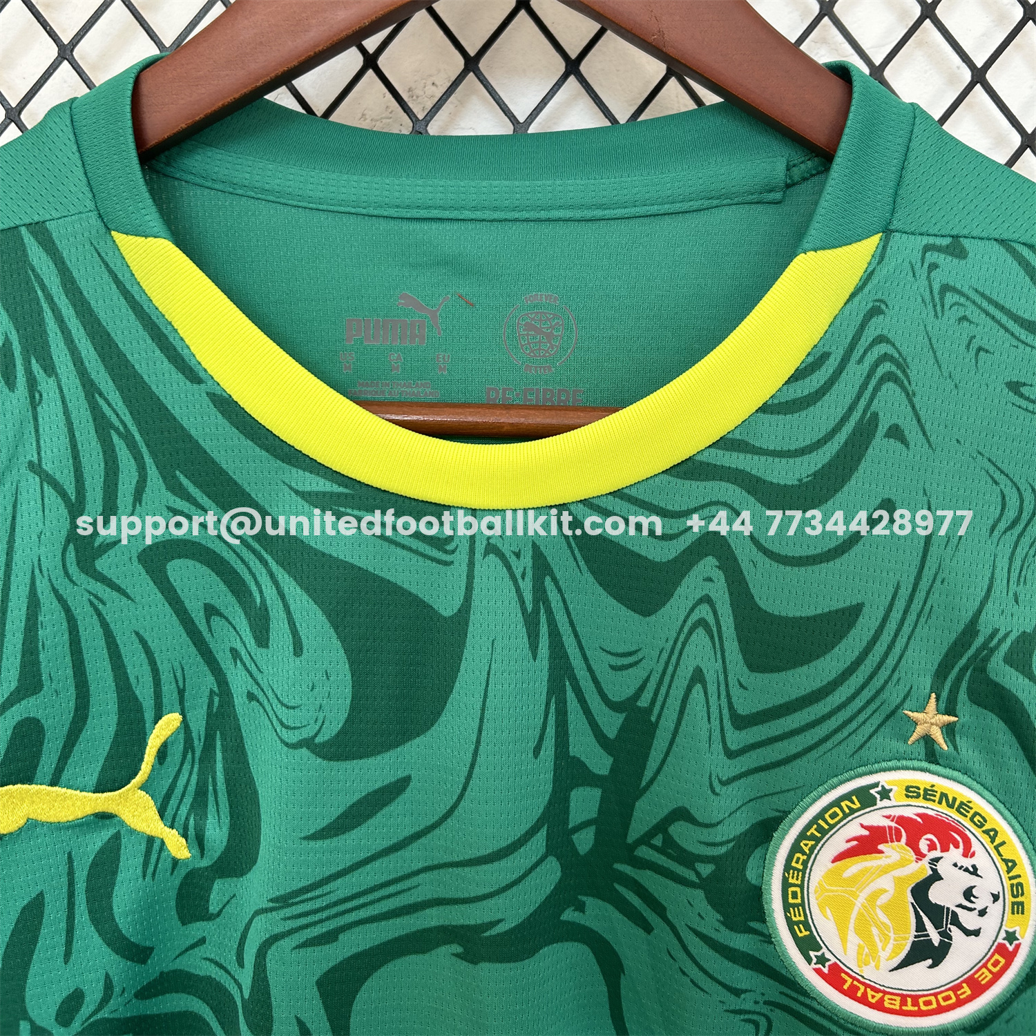 Unitedfootballkit.com | Senegal 25-26 Away Green Jersey - Fans Version -Customize Name, Number and Patch | Worldwide Shipping